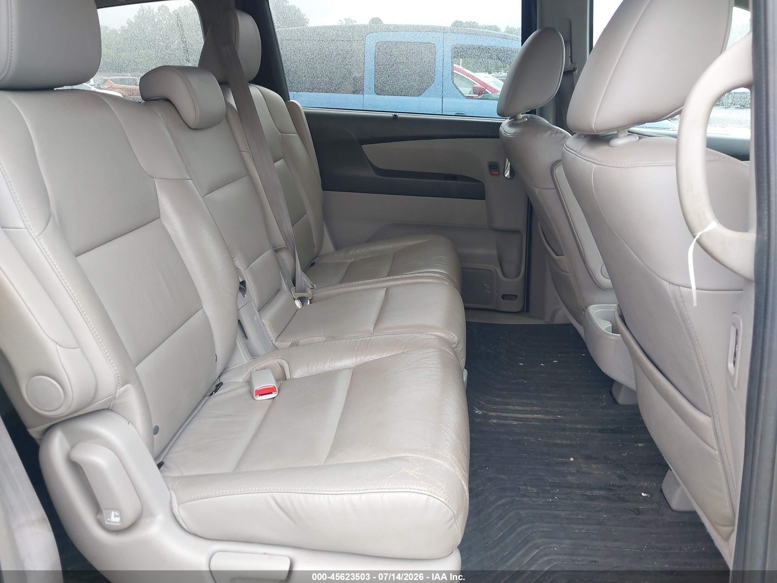 2015 Honda Odyssey Ex-l Gray vin: 5FNRL5H68FB003145