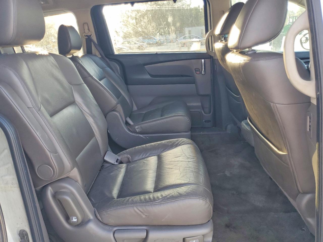 2015 Honda Odyssey Exl White vin: 5FNRL5H68FB004506