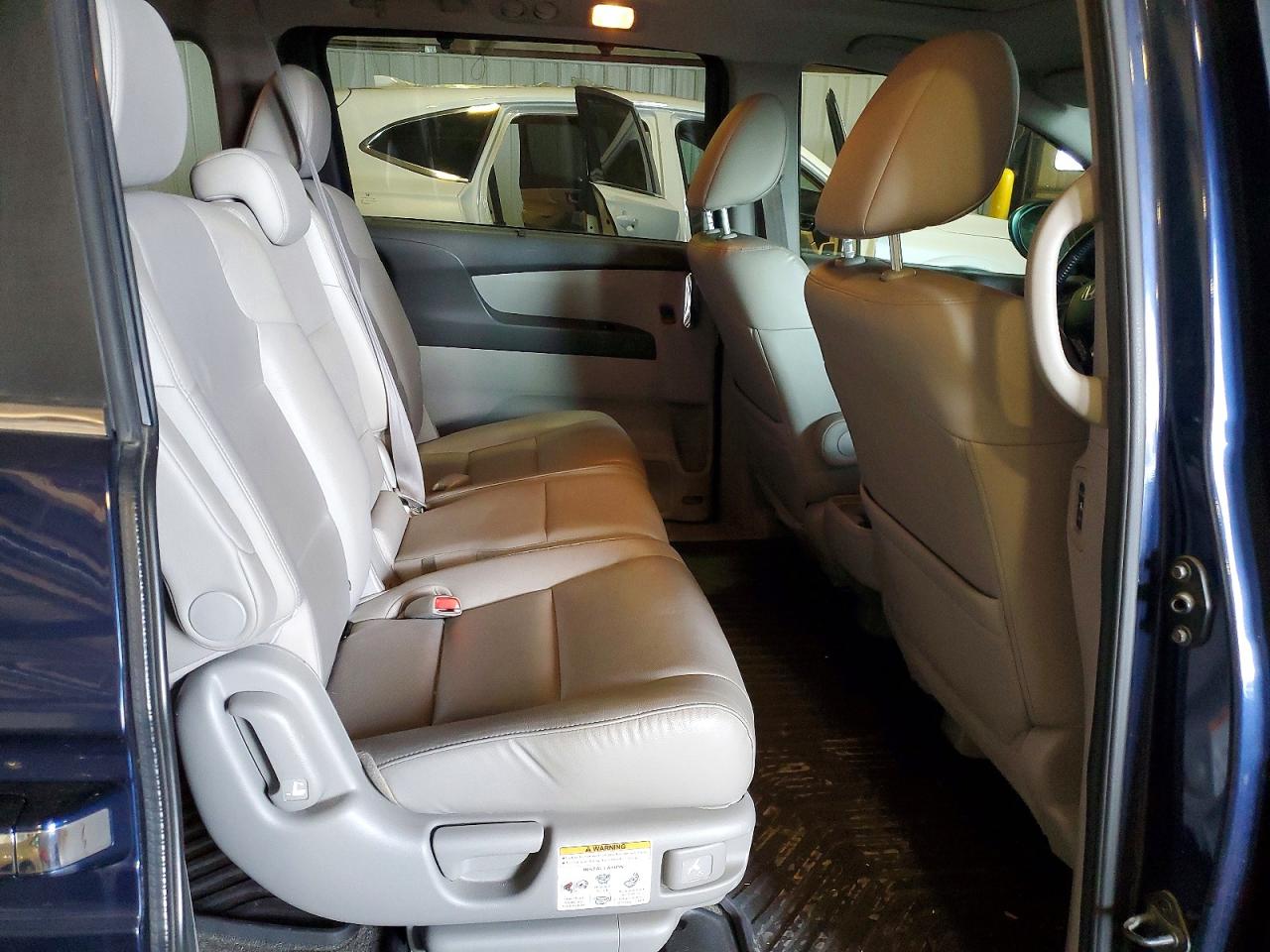 2015 Honda Odyssey Exl Синий vin: 5FNRL5H68FB008779