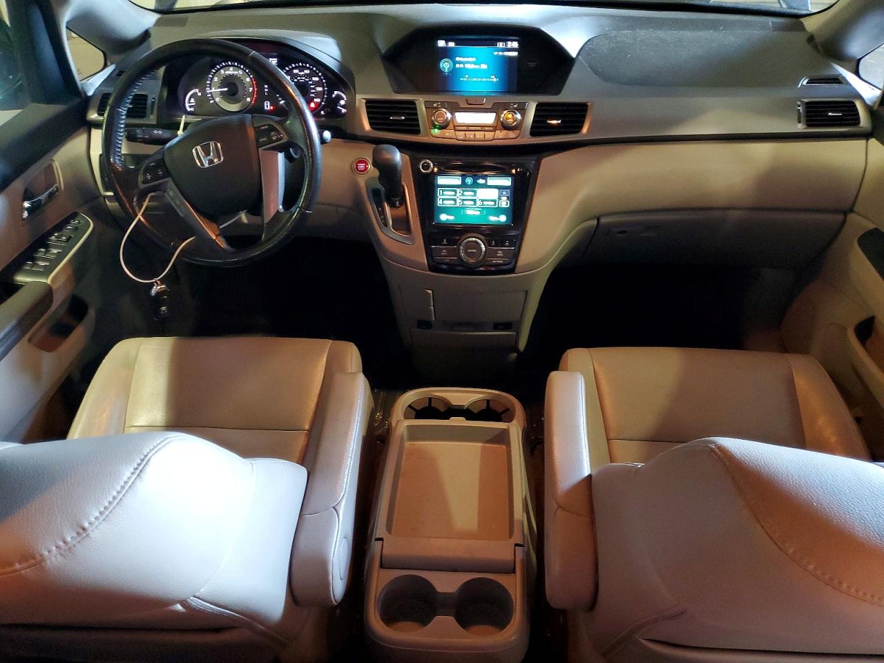 2015 Honda Odyssey Exl Синий vin: 5FNRL5H68FB008779