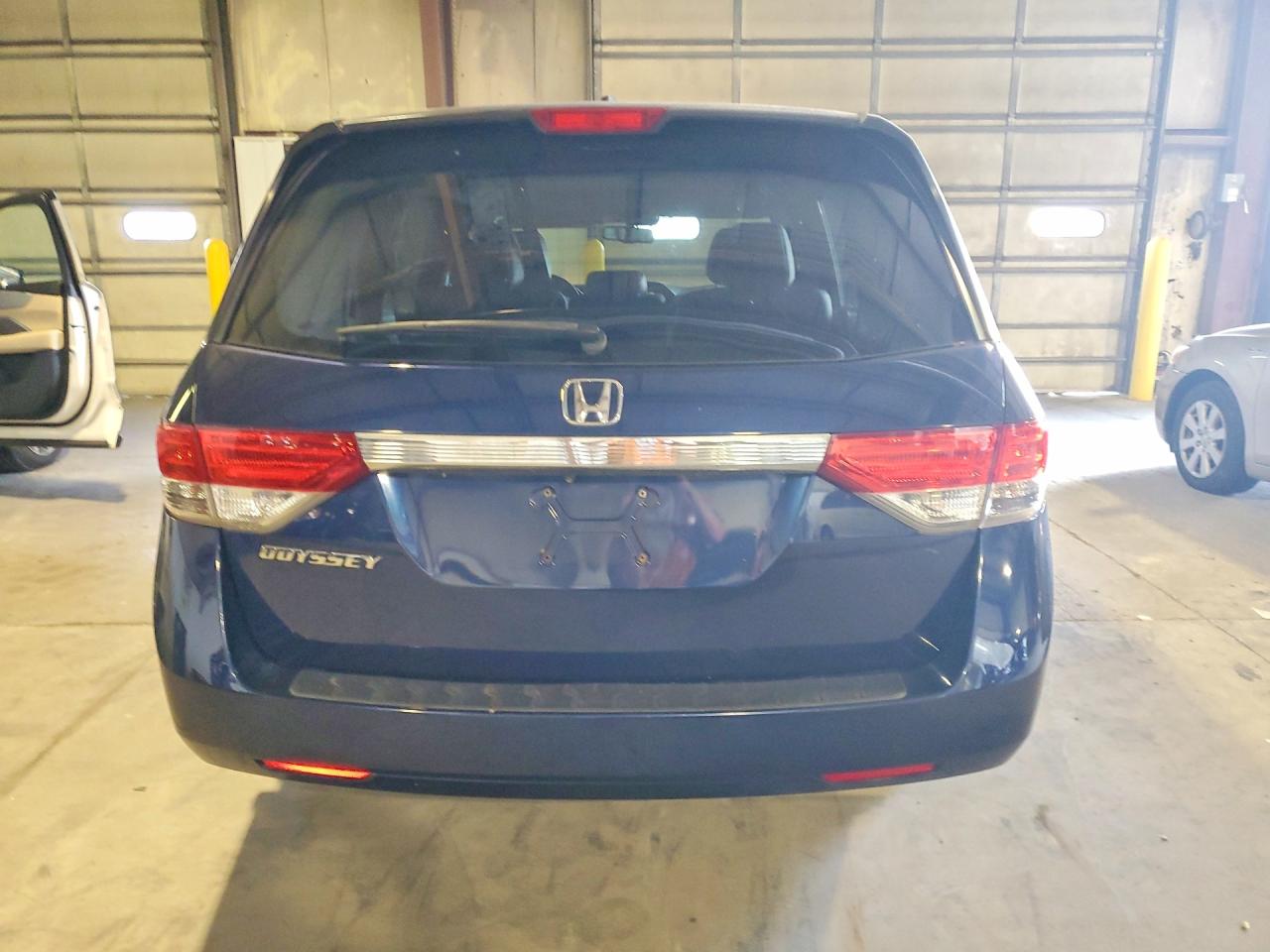 2015 Honda Odyssey Exl Синий vin: 5FNRL5H68FB008779