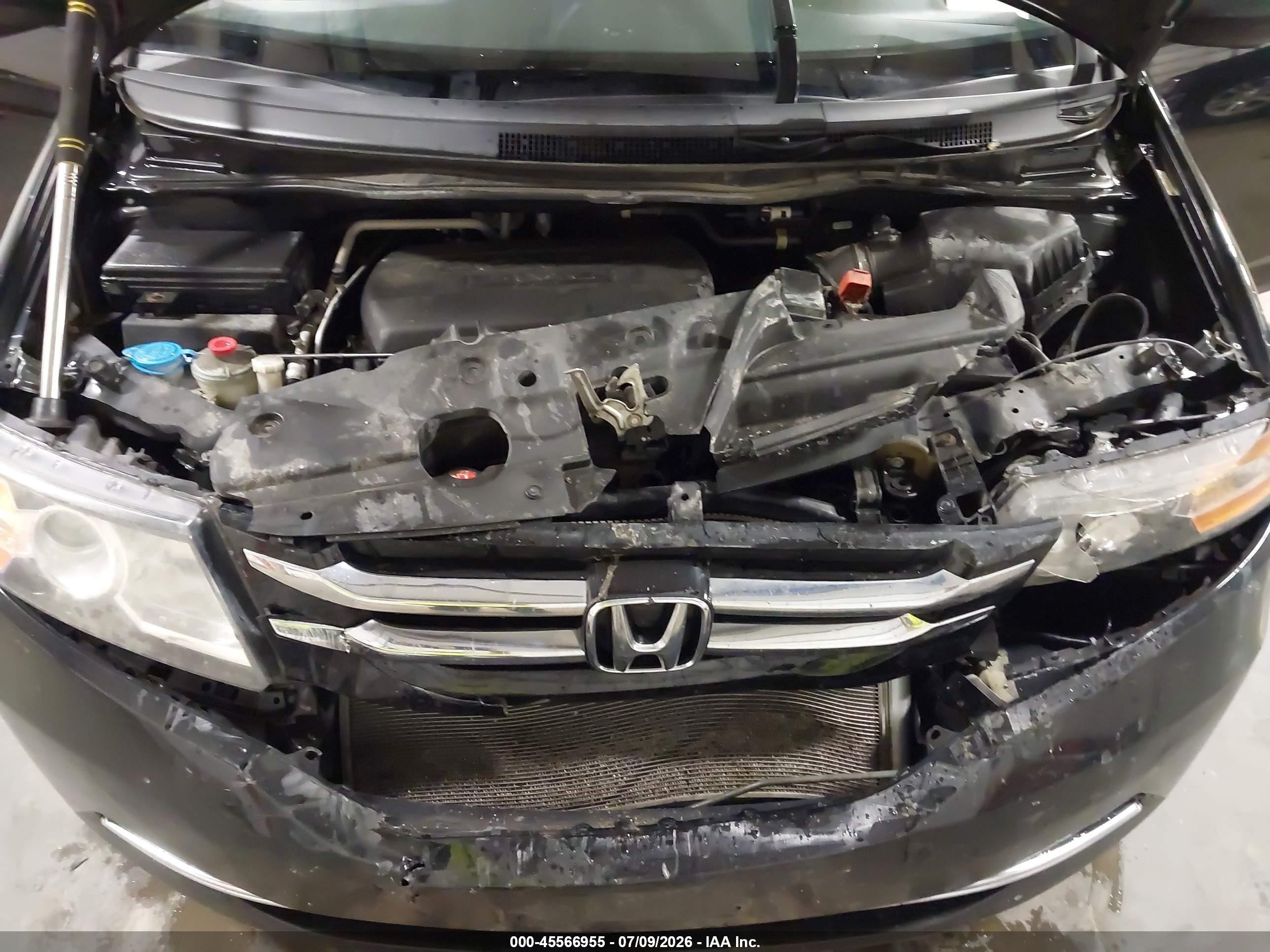 2015 Honda Odyssey Ex-l Black vin: 5FNRL5H68FB011844