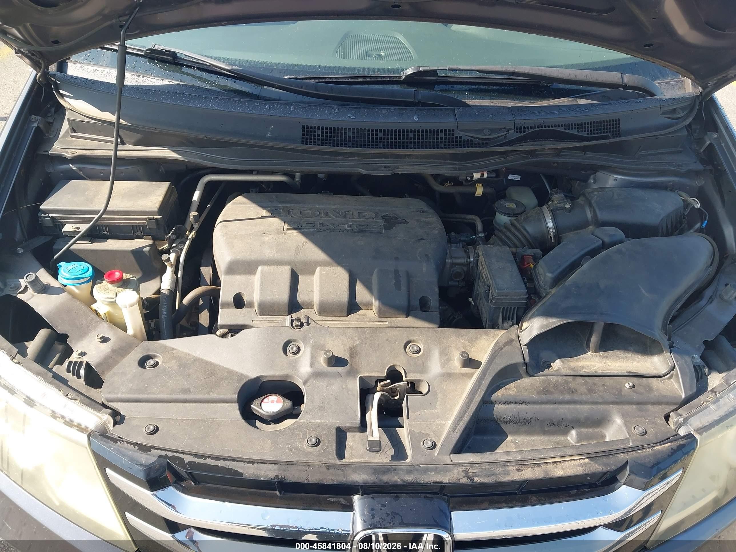 2015 Honda Odyssey Ex-l Gray vin: 5FNRL5H68FB013545