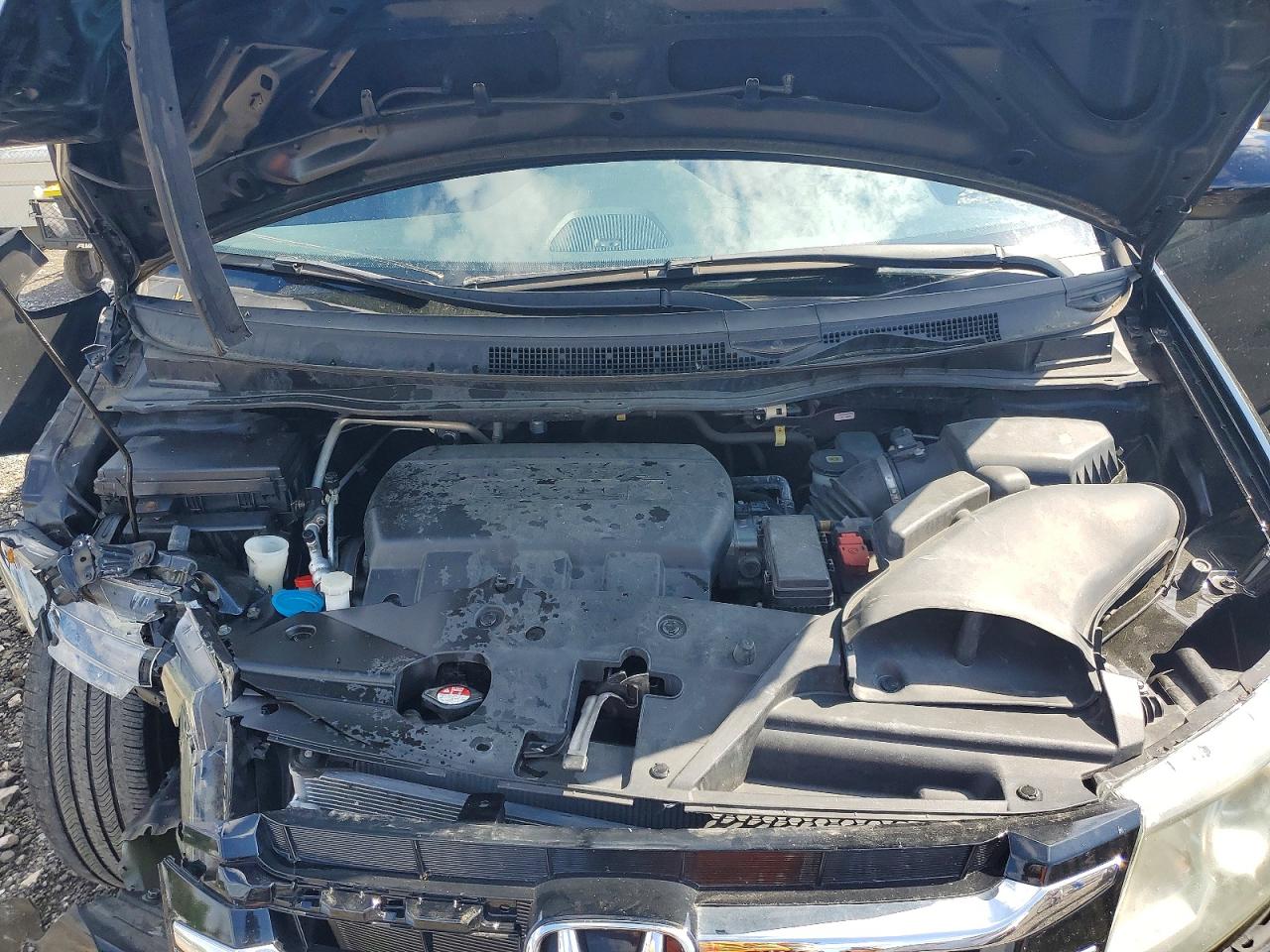 2015 Honda Odyssey Exl Черный vin: 5FNRL5H68FB018986