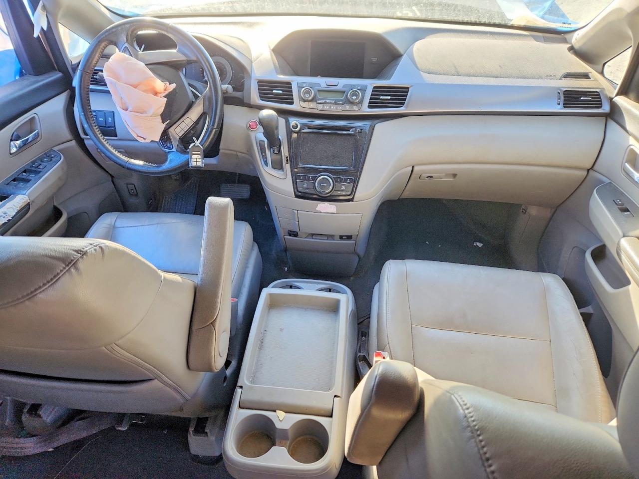 2015 Honda Odyssey Exl Gray vin: 5FNRL5H68FB031205