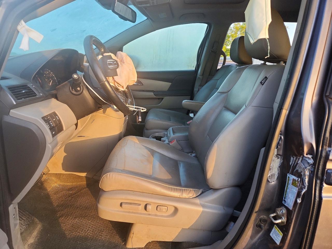 2015 Honda Odyssey Exl Gray vin: 5FNRL5H68FB031205