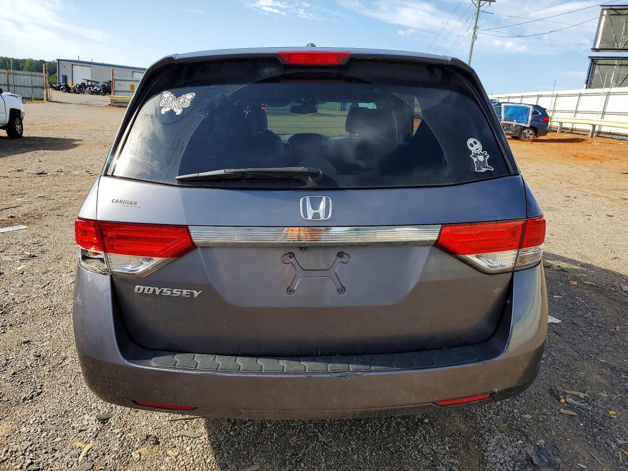 2015 Honda Odyssey Exl Gray vin: 5FNRL5H68FB034587