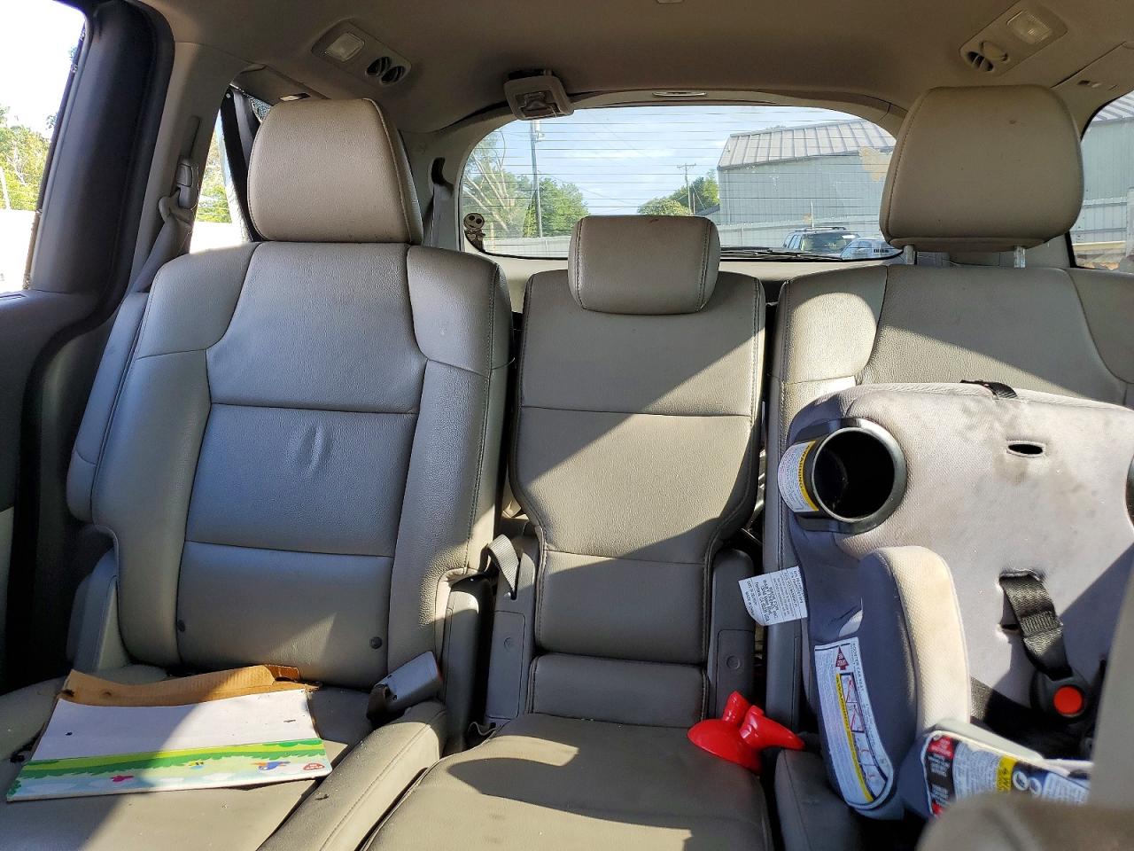 2015 Honda Odyssey Exl Gray vin: 5FNRL5H68FB034587