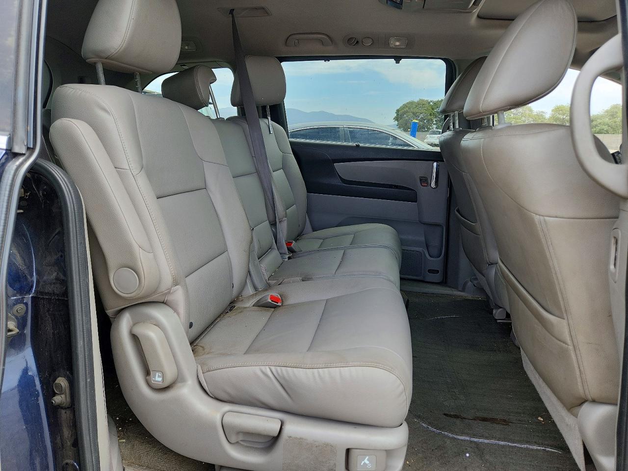 2015 Honda Odyssey Exl Blue vin: 5FNRL5H68FB040826