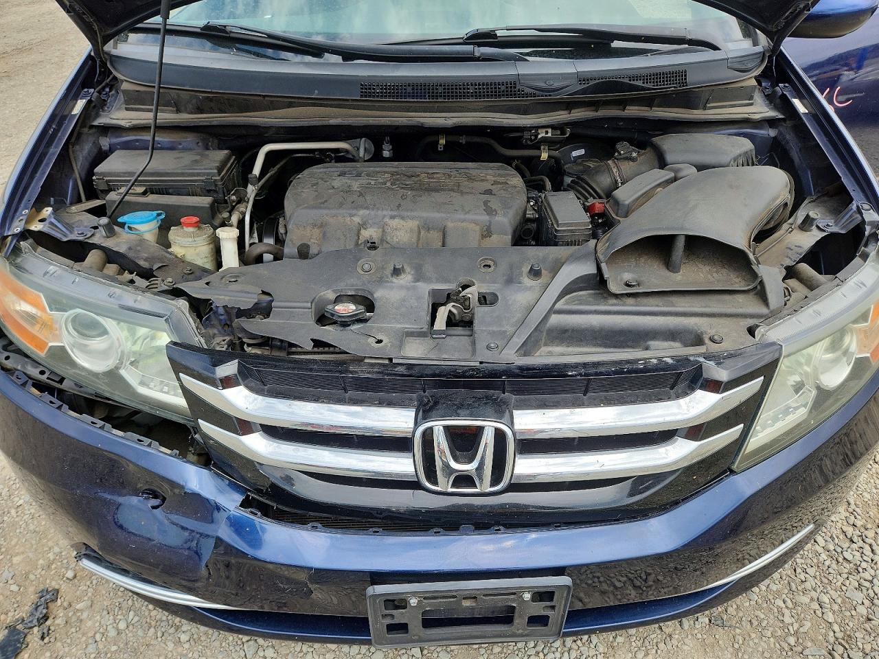 2015 Honda Odyssey Exl Blue vin: 5FNRL5H68FB040826