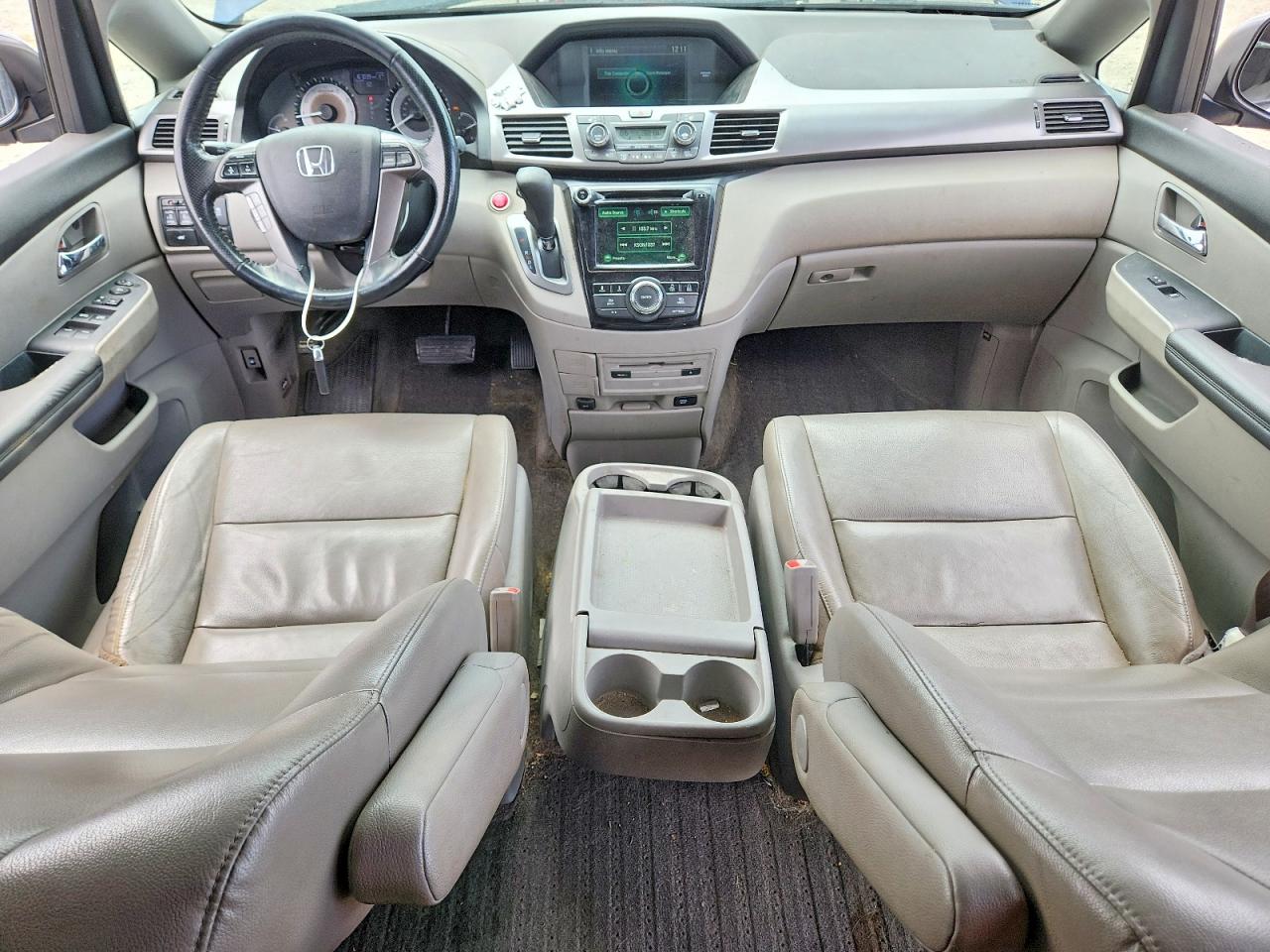 2015 Honda Odyssey Exl Blue vin: 5FNRL5H68FB040826