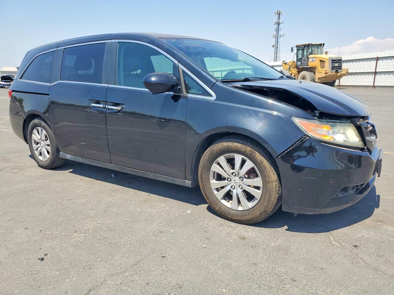 2015 Honda Odyssey Exl Black vin: 5FNRL5H68FB047565