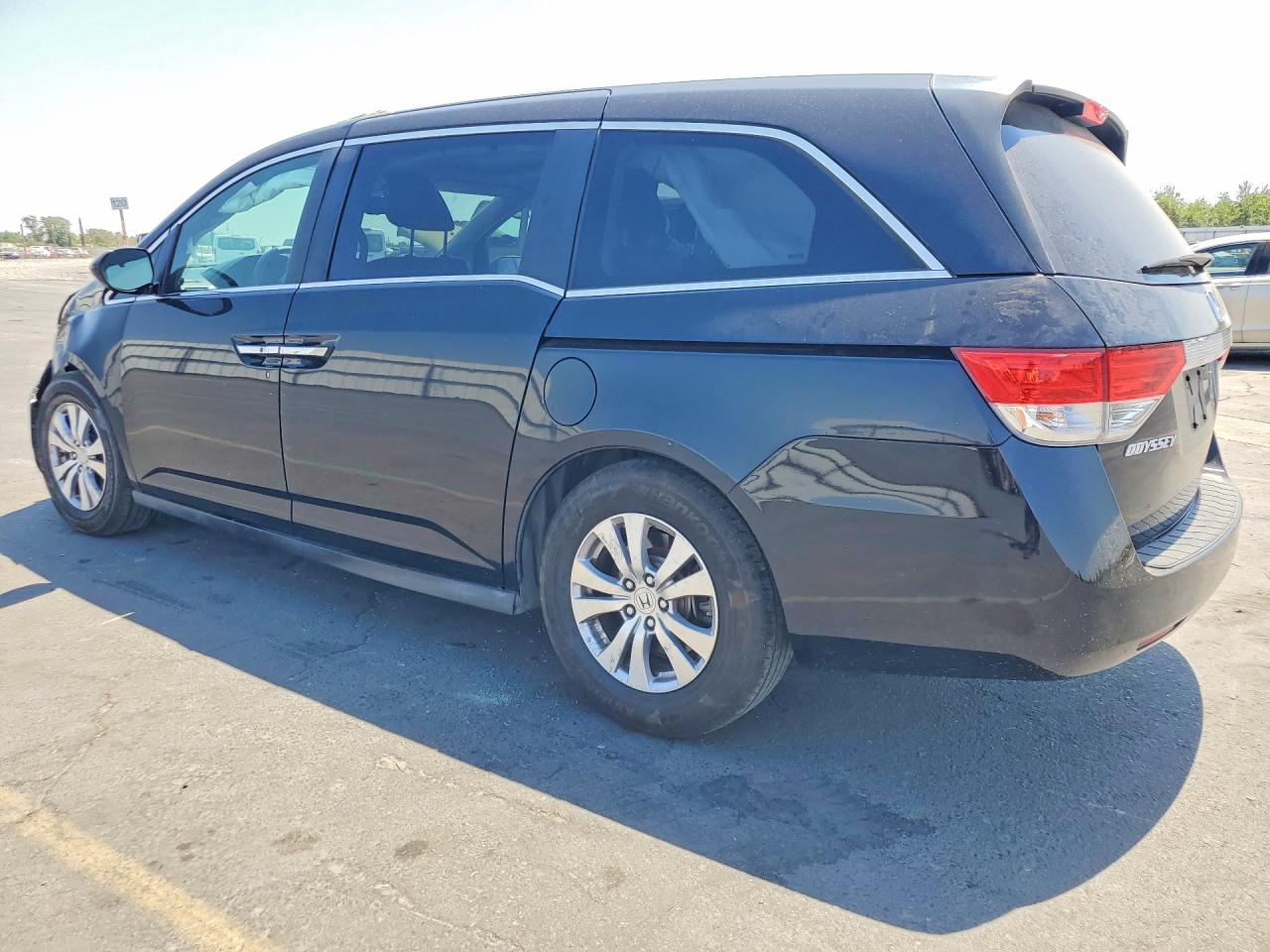 2015 Honda Odyssey Exl Black vin: 5FNRL5H68FB047565