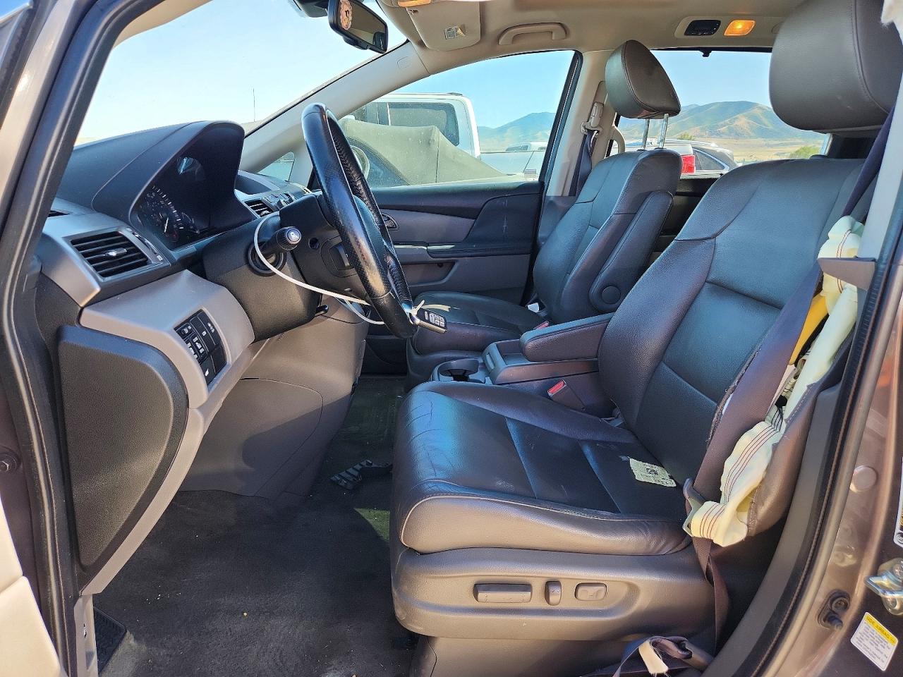 2015 Honda Odyssey Exl Gray vin: 5FNRL5H68FB069520