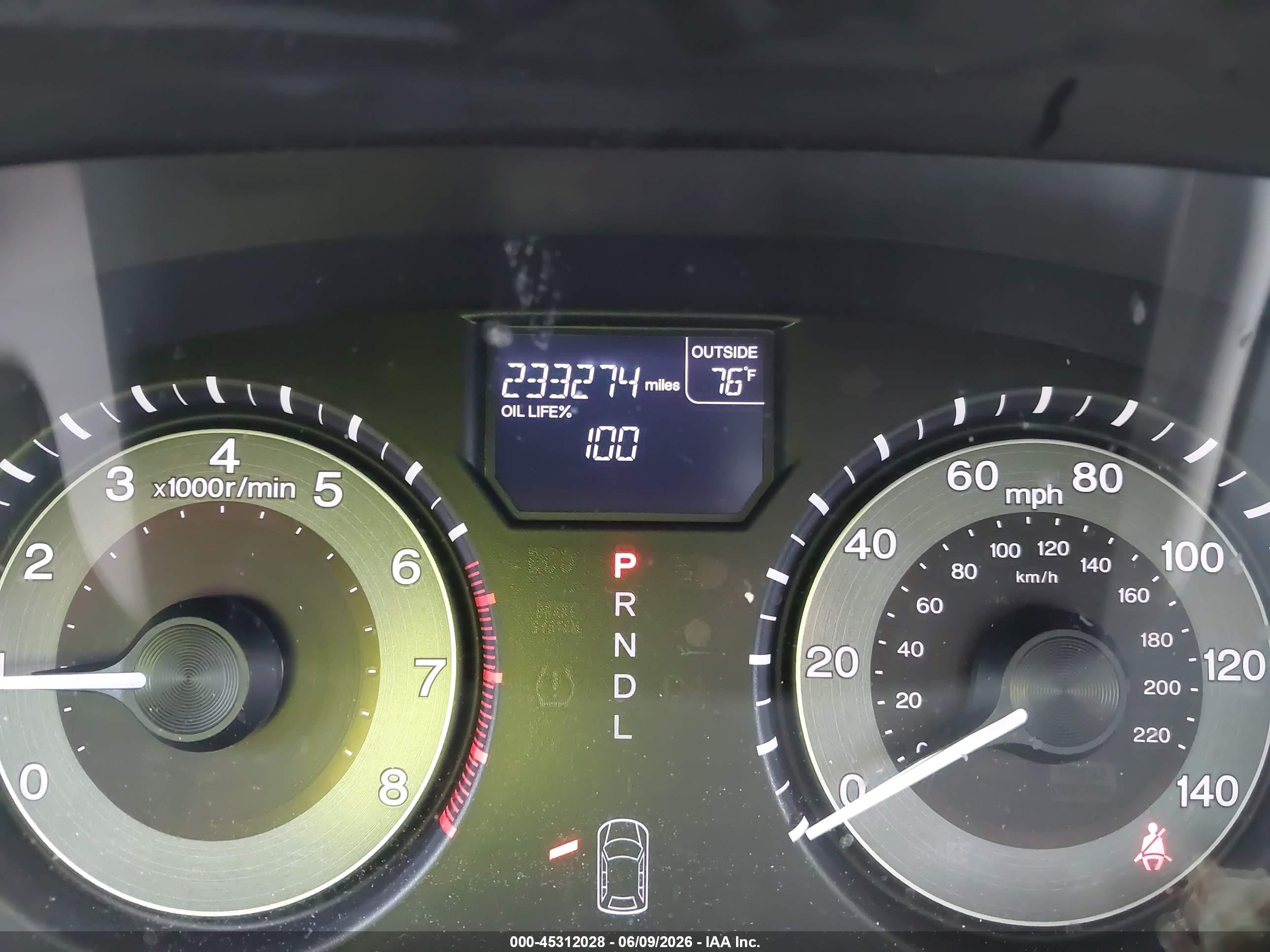 2015 Honda Odyssey Ex-l Blue vin: 5FNRL5H68FB070232