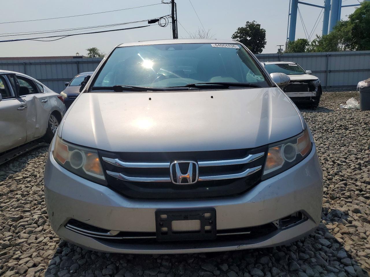 2015 Honda Odyssey Exl Silver vin: 5FNRL5H68FB112060