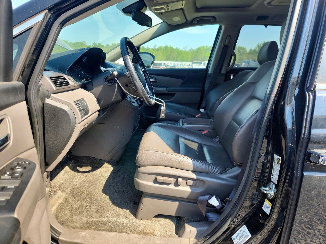 2015 Honda Odyssey Exl Черный vin: 5FNRL5H68FB112995