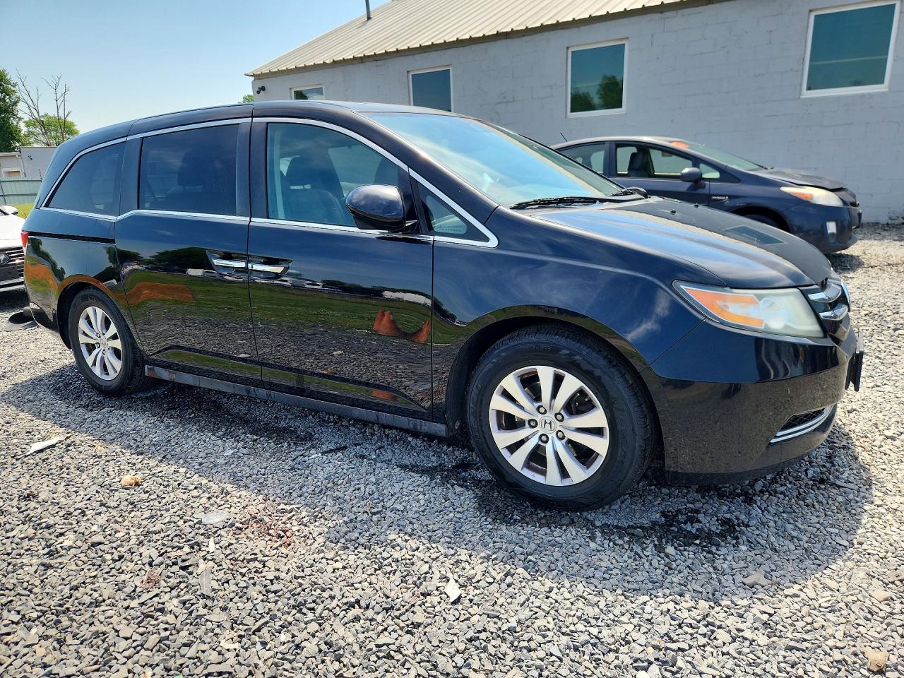 2015 Honda Odyssey Exl Черный vin: 5FNRL5H68FB112995