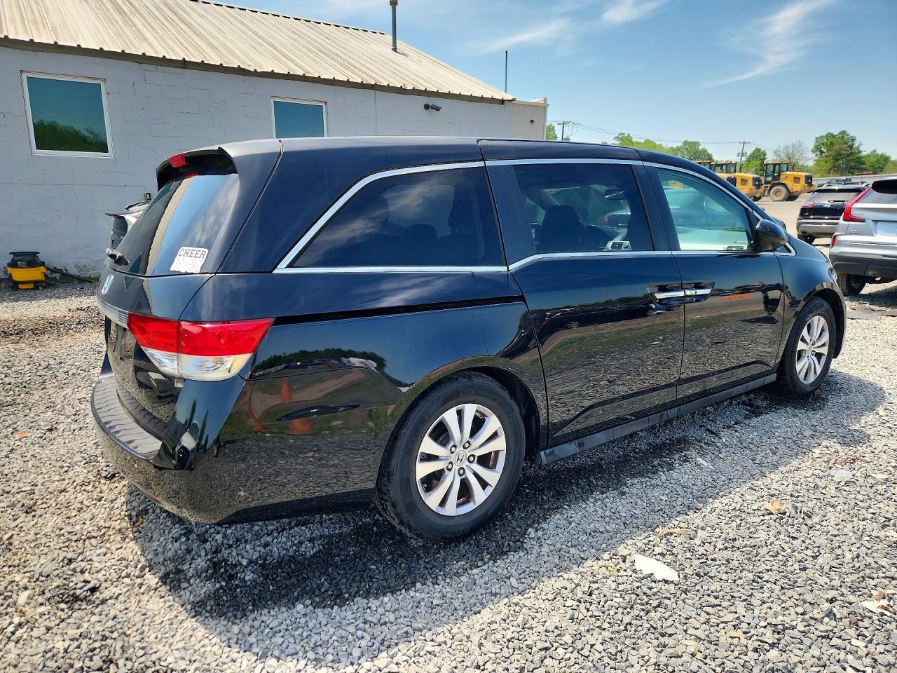 2015 Honda Odyssey Exl Черный vin: 5FNRL5H68FB112995