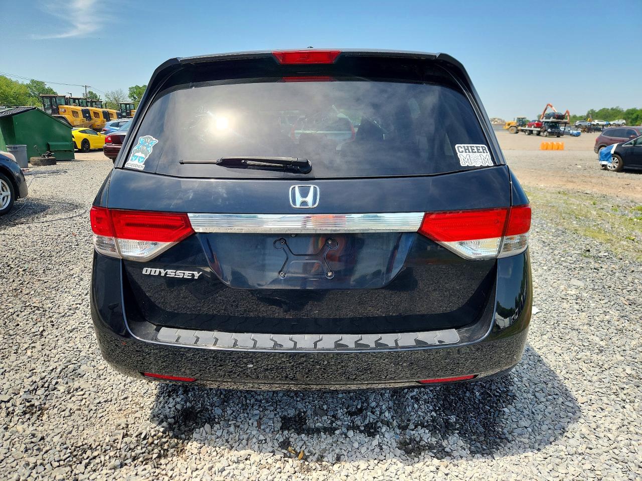 2015 Honda Odyssey Exl Черный vin: 5FNRL5H68FB112995