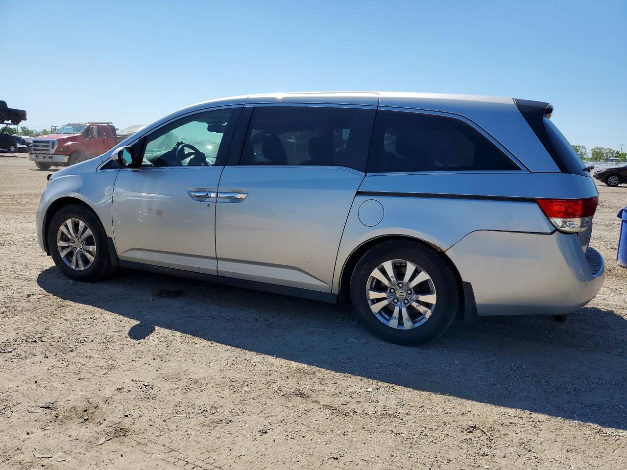 2015 Honda Odyssey Exl Silver vin: 5FNRL5H68FB507209