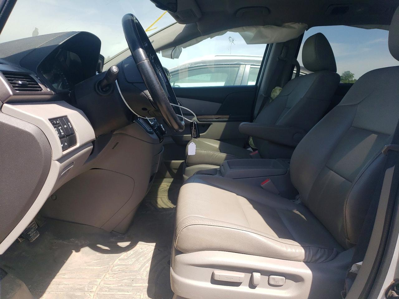 2015 Honda Odyssey Exl Silver vin: 5FNRL5H68FB507209
