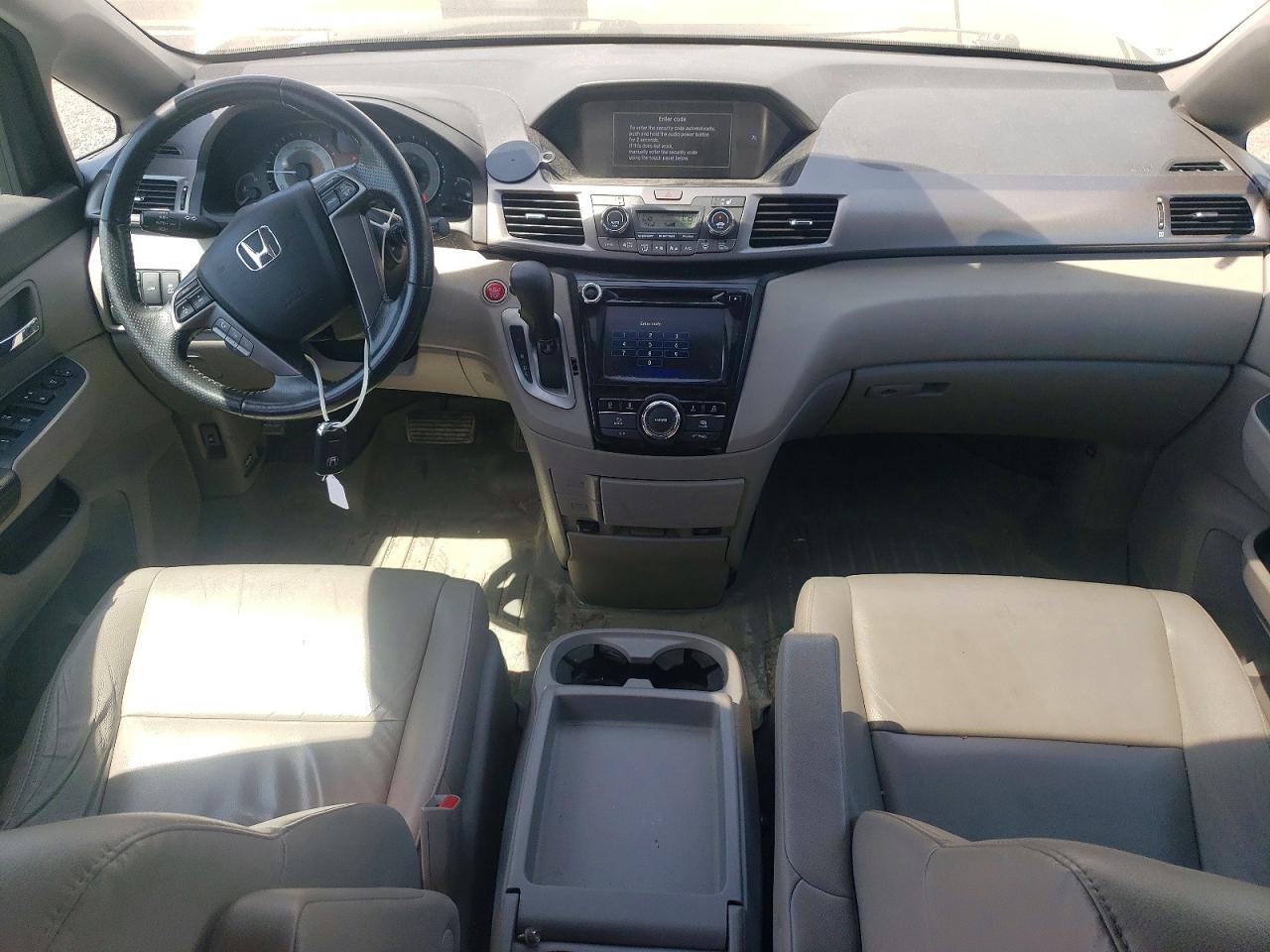 2015 Honda Odyssey Exl Silver vin: 5FNRL5H68FB507209