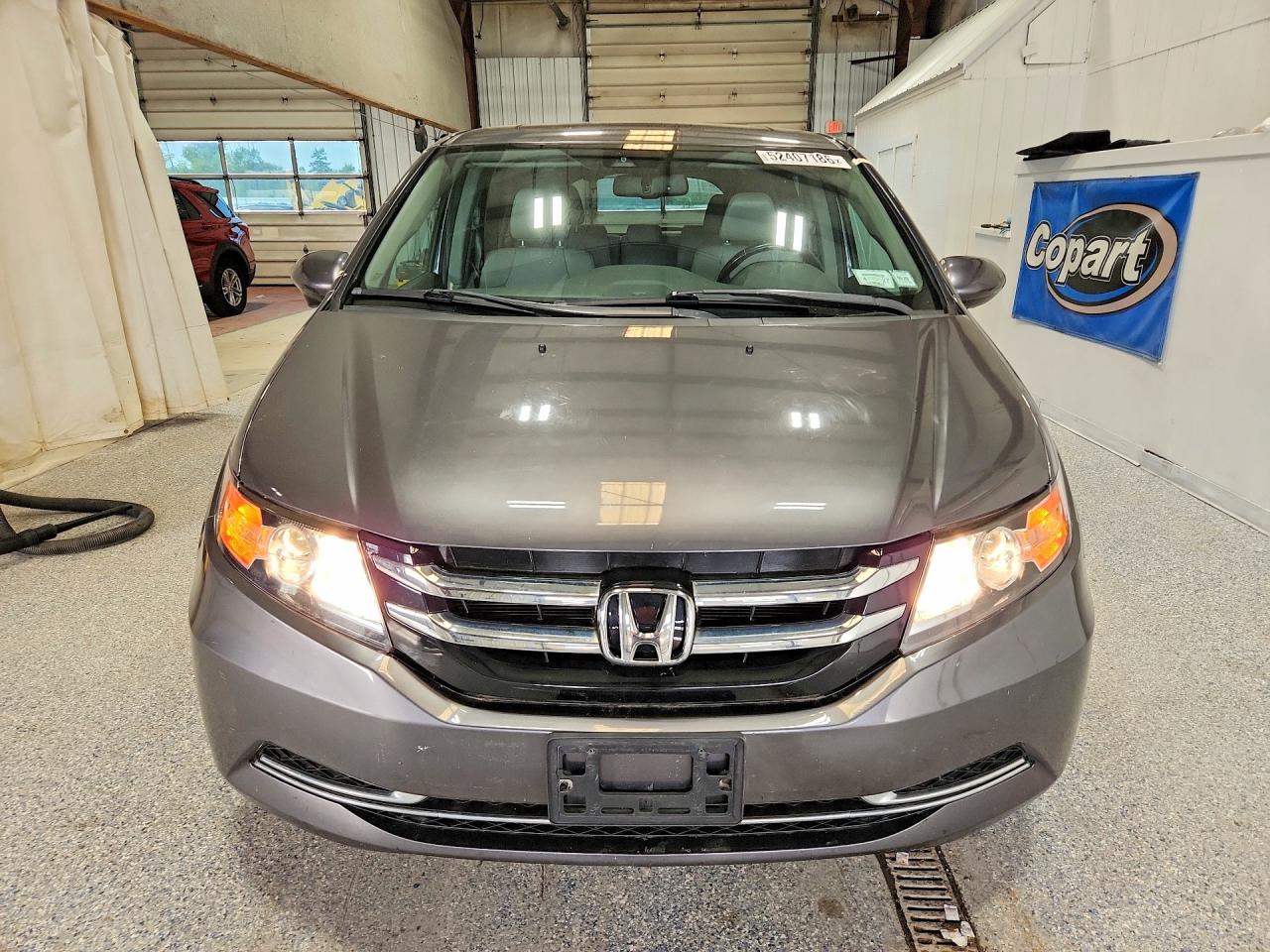 2016 Honda Odyssey Exl Серый vin: 5FNRL5H68GB038172