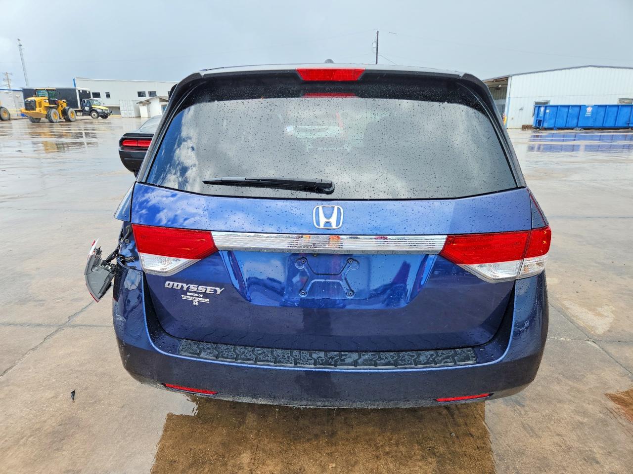 2016 Honda Odyssey Exl Blue vin: 5FNRL5H68GB044697