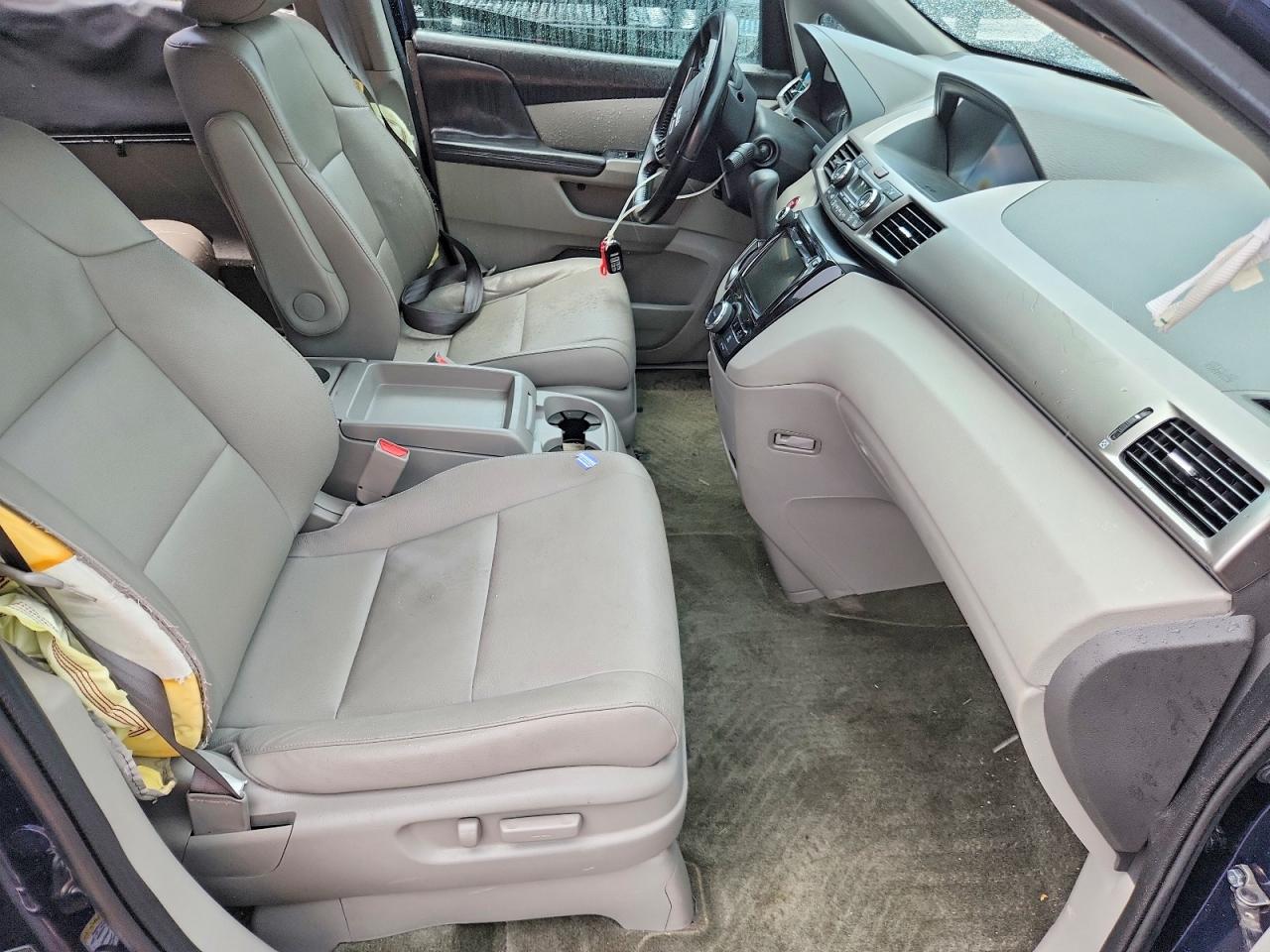 2016 Honda Odyssey Exl Blue vin: 5FNRL5H68GB044697