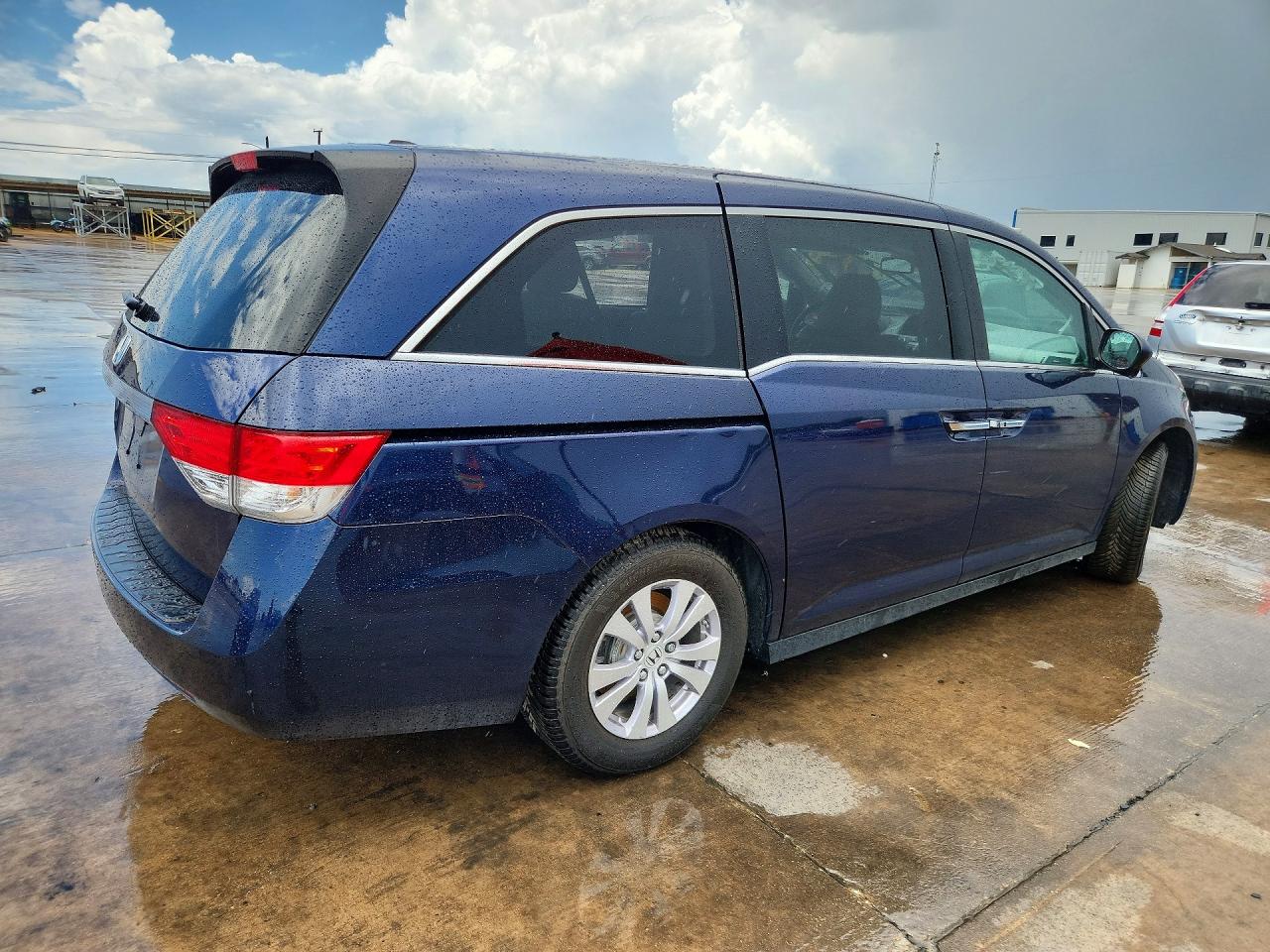 2016 Honda Odyssey Exl Blue vin: 5FNRL5H68GB044697