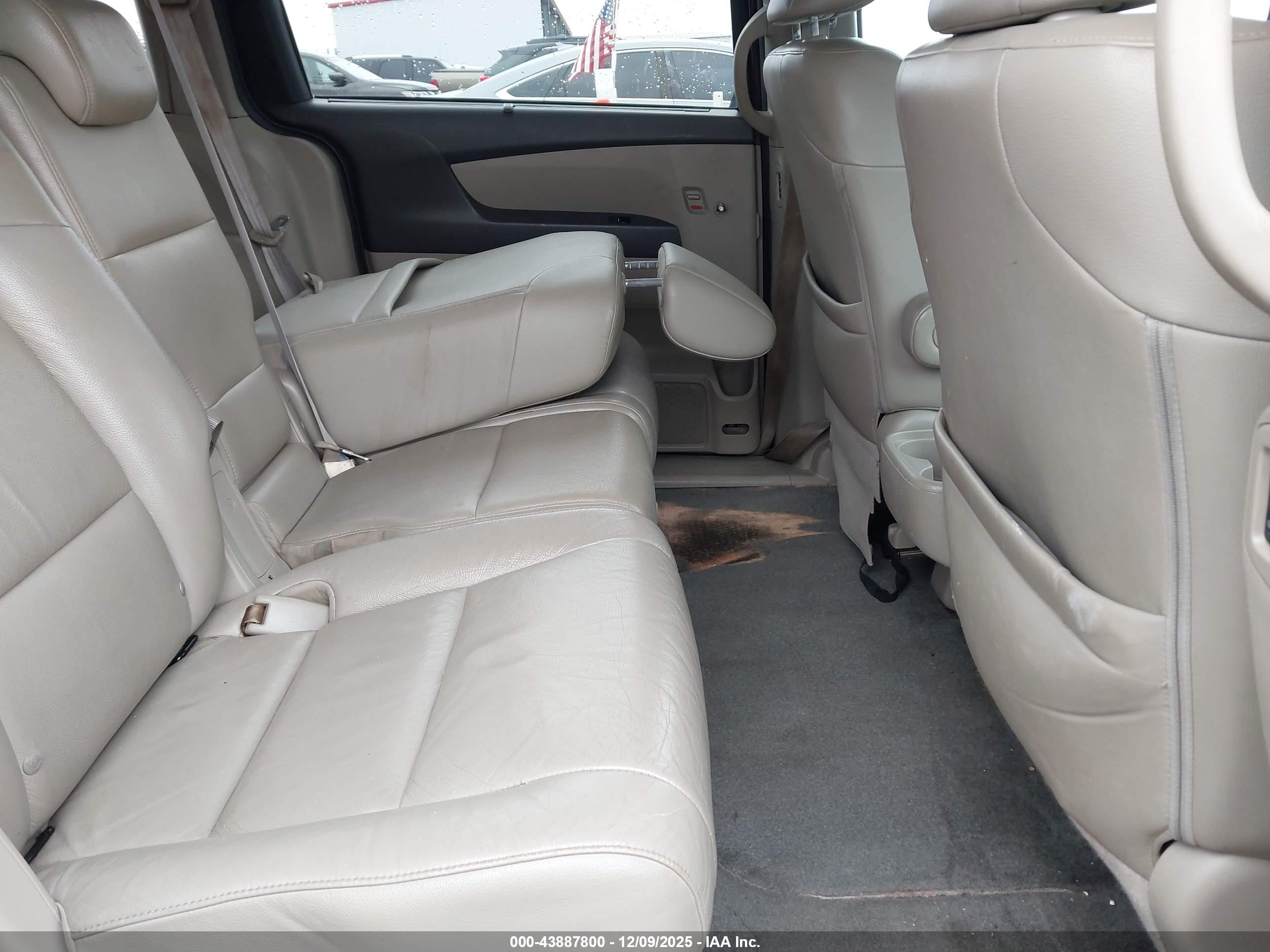 2011 Honda Odyssey Ex-l Maroon vin: 5FNRL5H69BB041302