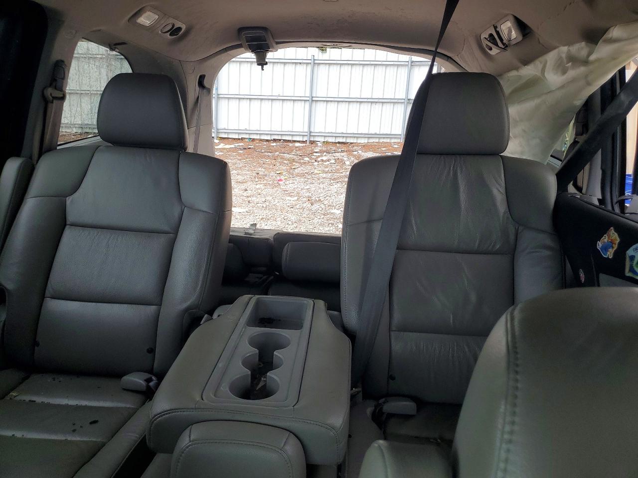 2011 Honda Odyssey Exl Blue vin: 5FNRL5H69BB042806