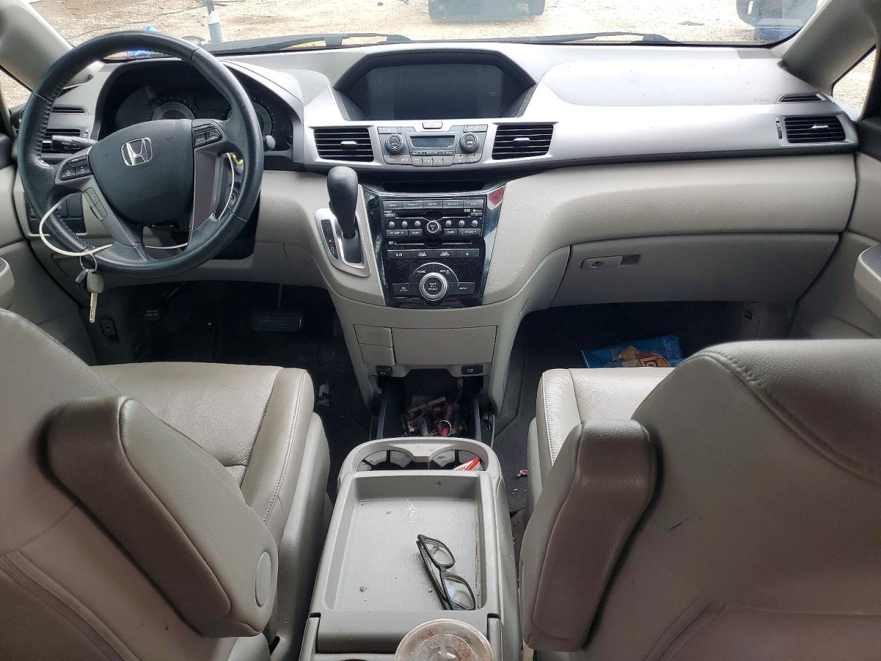 2011 Honda Odyssey Exl Blue vin: 5FNRL5H69BB042806