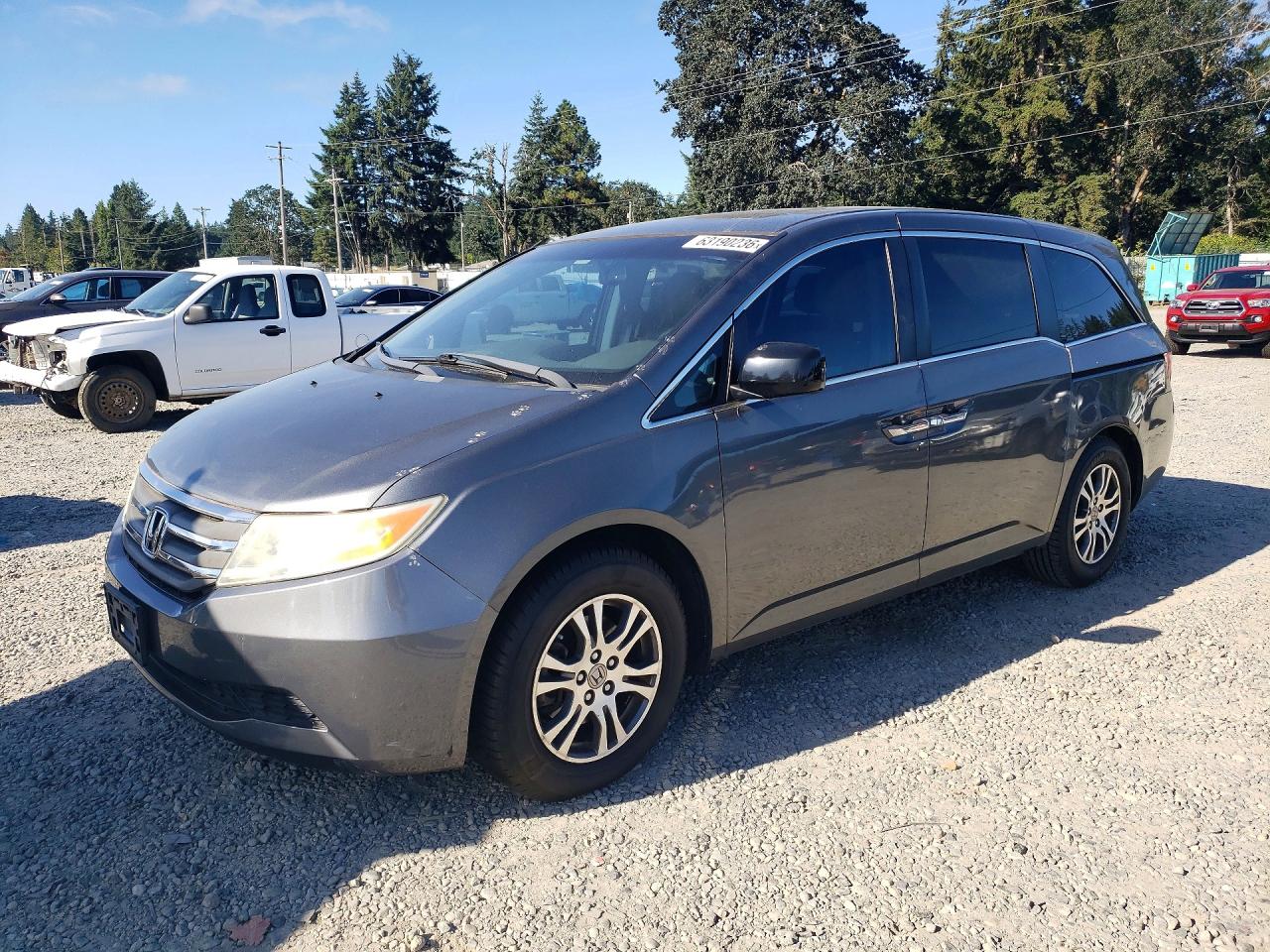 2011 Honda Odyssey Exl Серый vin: 5FNRL5H69BB054096