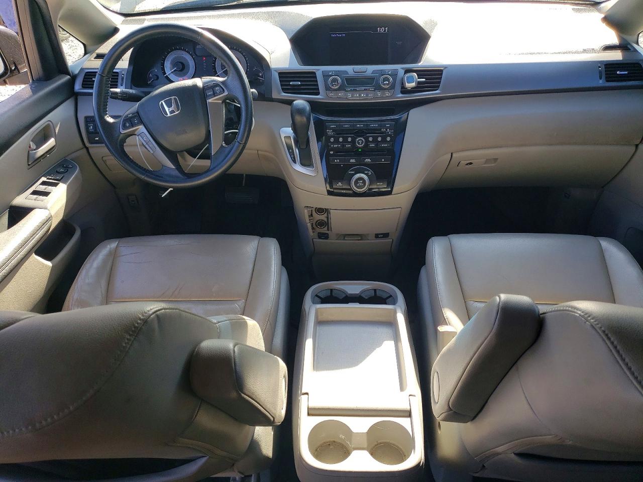 2011 Honda Odyssey Exl Gray vin: 5FNRL5H69BB054096