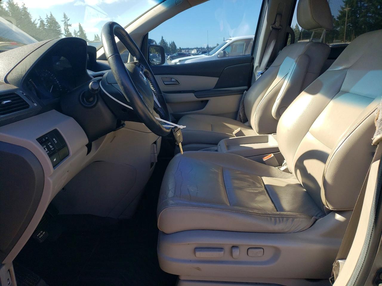 2011 Honda Odyssey Exl Gray vin: 5FNRL5H69BB054096