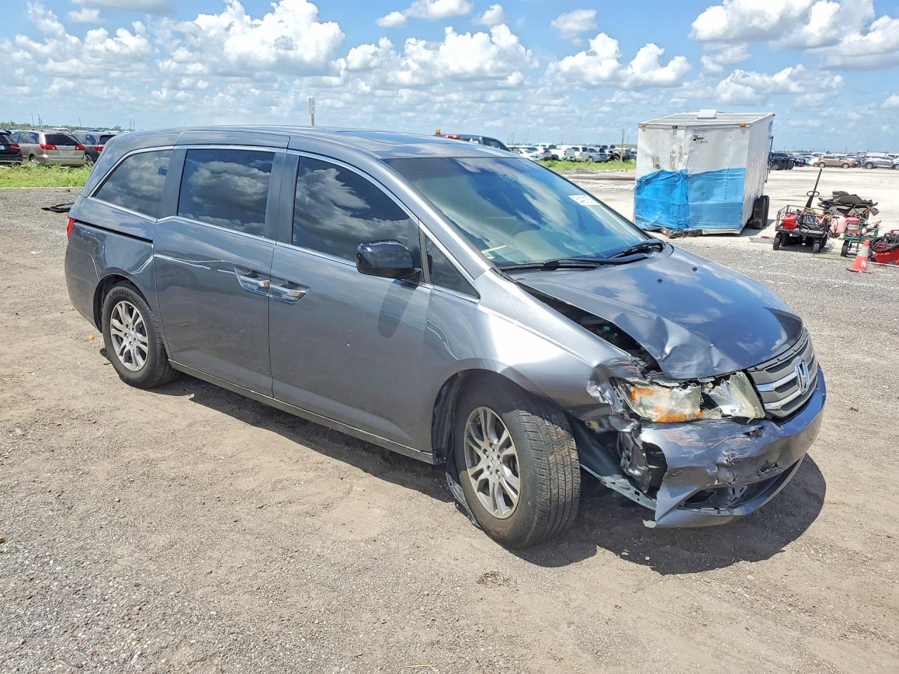 2011 Honda Odyssey Exl Серый vin: 5FNRL5H69BB077880