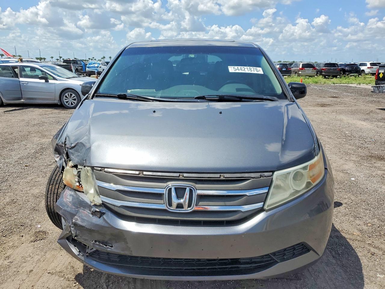 2011 Honda Odyssey Exl Серый vin: 5FNRL5H69BB077880
