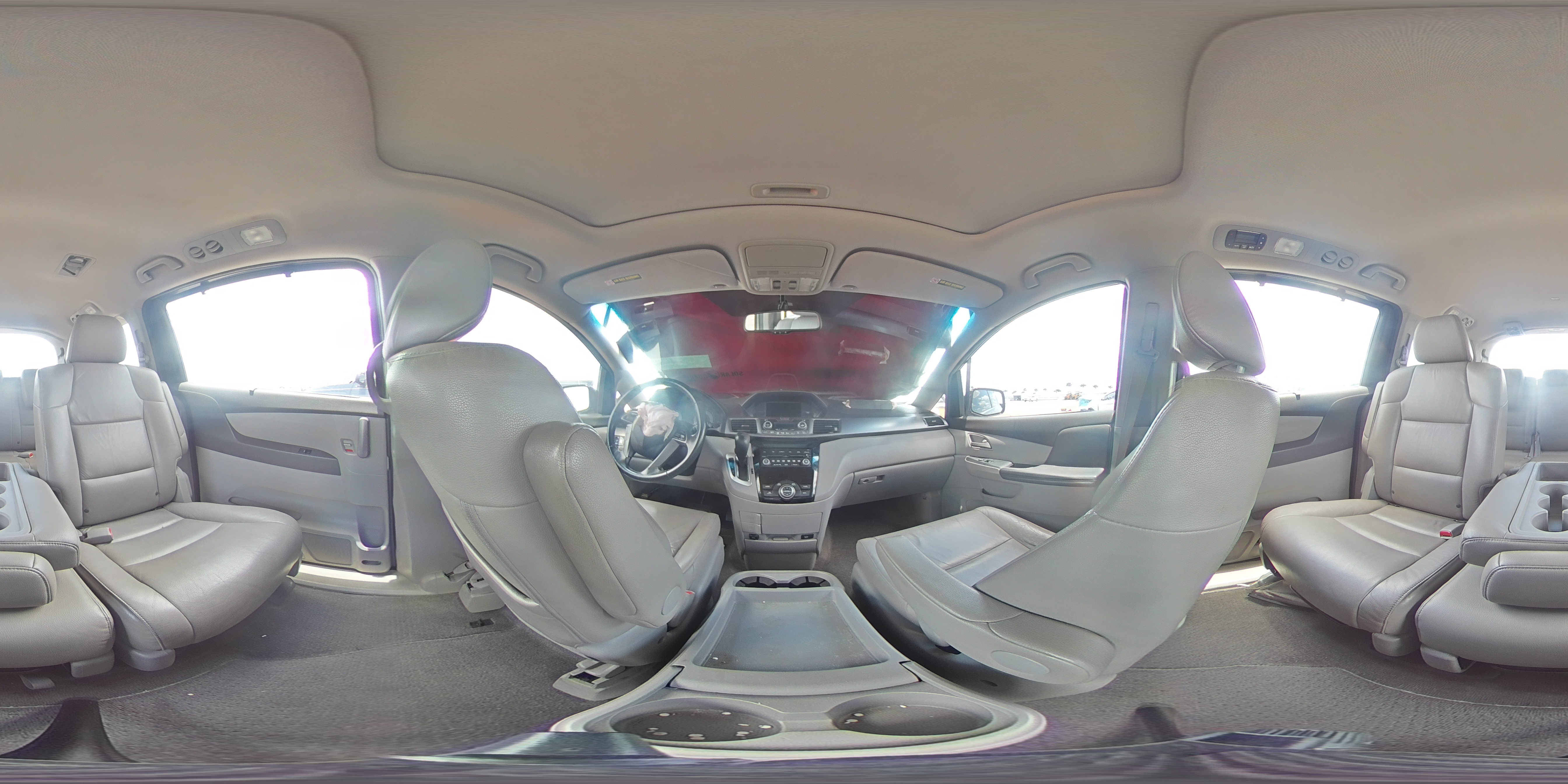 2011 Honda Odyssey Exl Серый vin: 5FNRL5H69BB077880