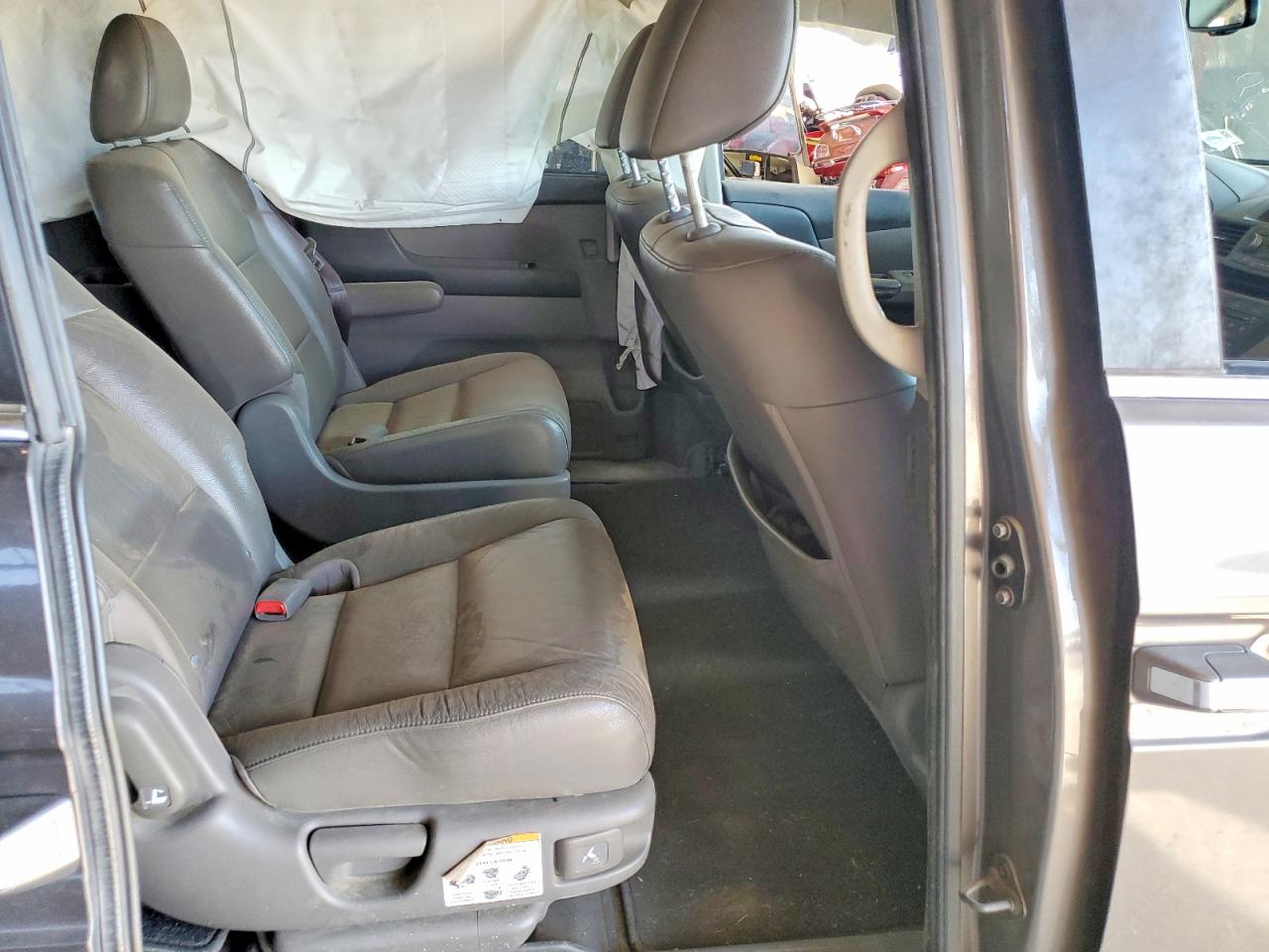 2011 Honda Odyssey Exl Gray vin: 5FNRL5H69BB094033