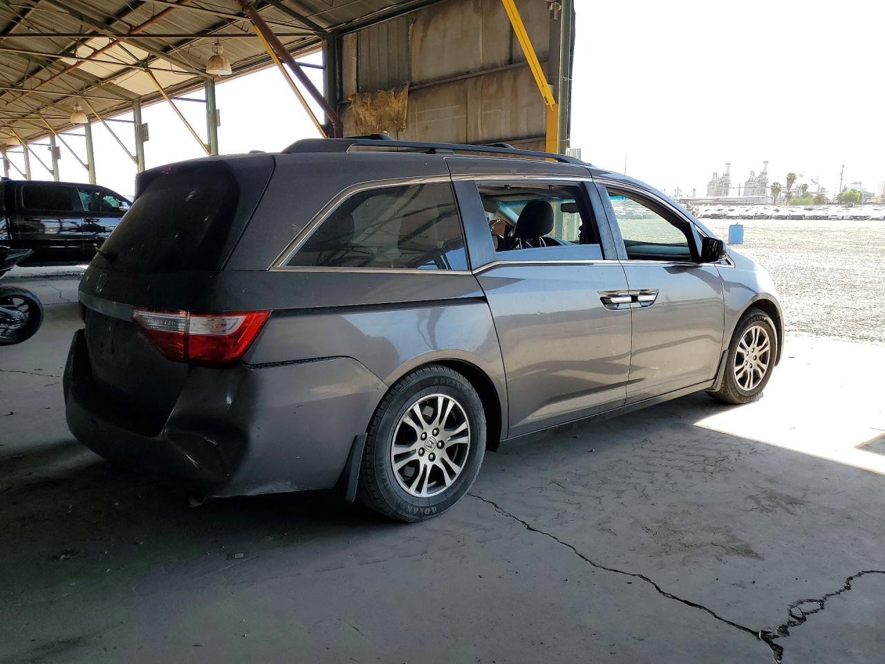 2011 Honda Odyssey Exl Gray vin: 5FNRL5H69BB094033