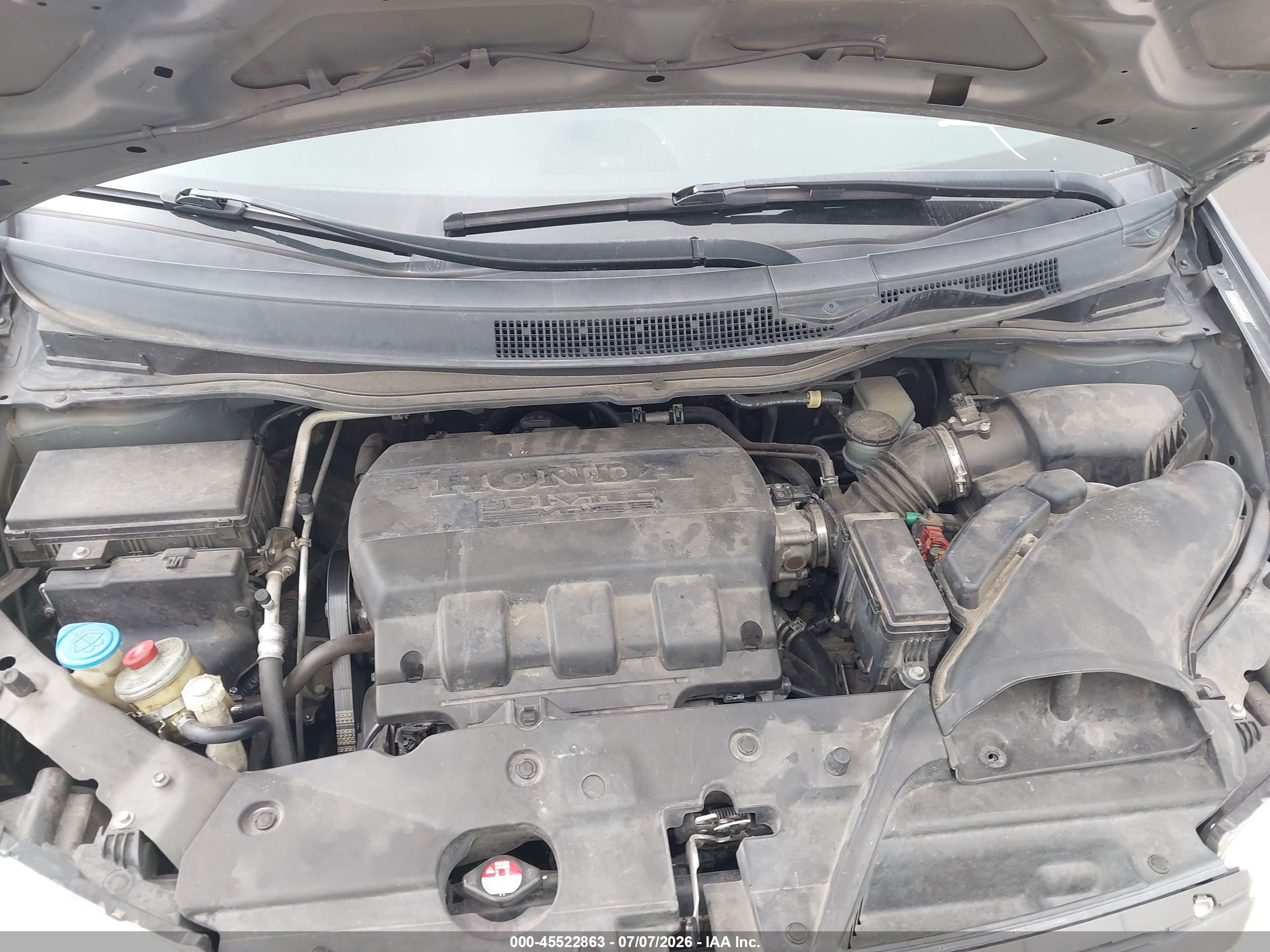 2011 Honda Odyssey Ex-l Серый vin: 5FNRL5H69BB099040
