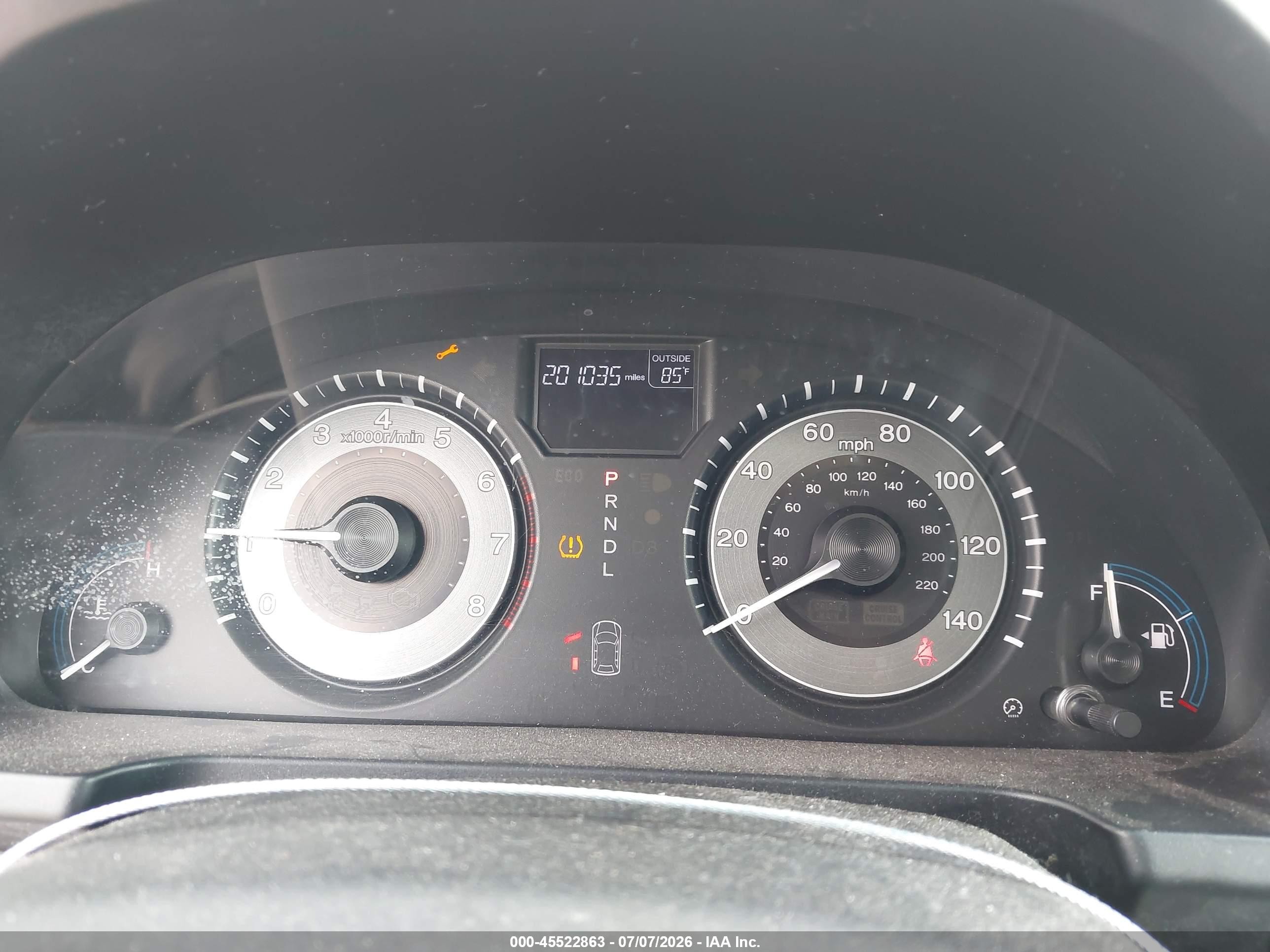 2011 Honda Odyssey Ex-l Серый vin: 5FNRL5H69BB099040