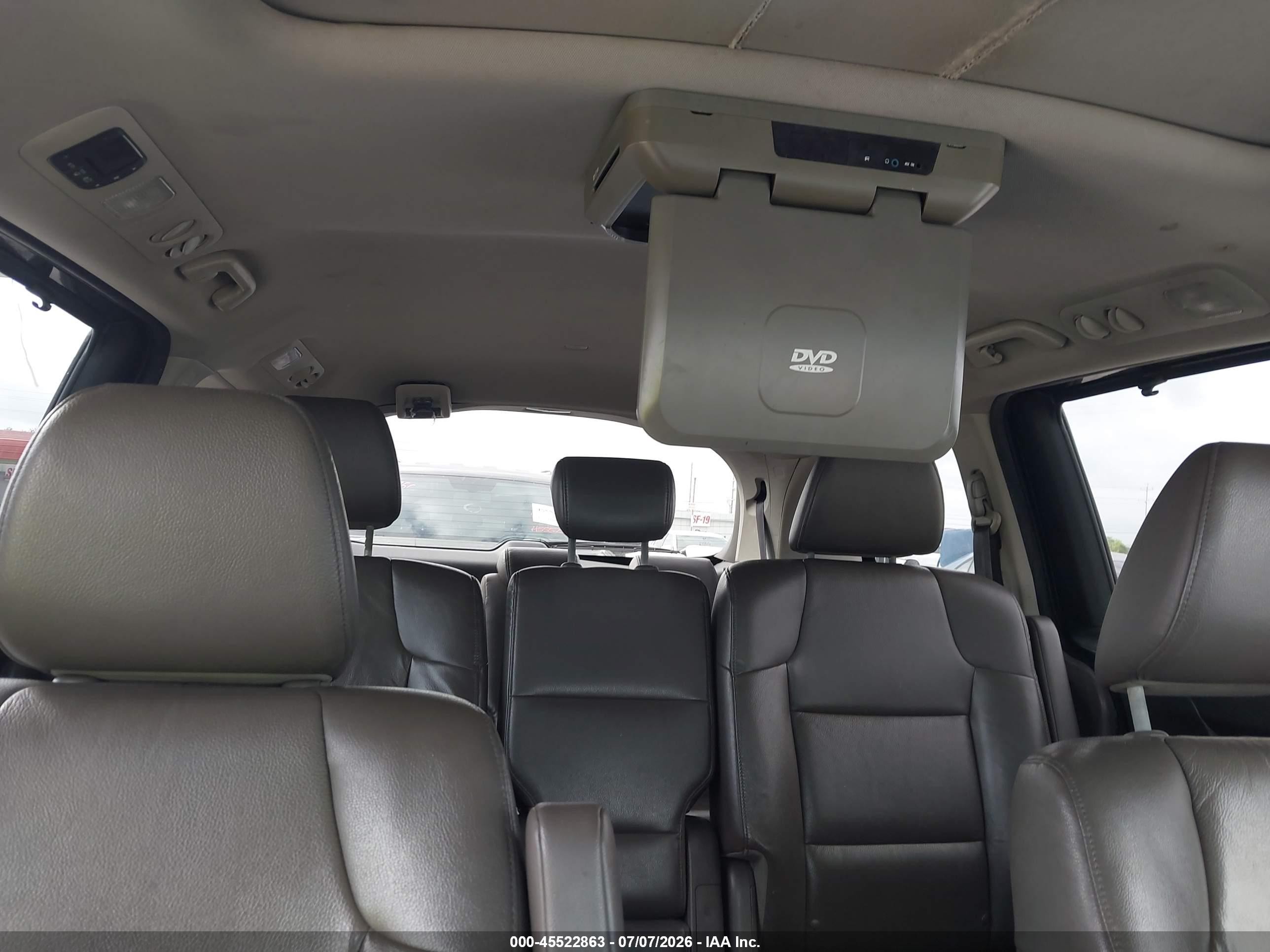 2011 Honda Odyssey Ex-l Серый vin: 5FNRL5H69BB099040