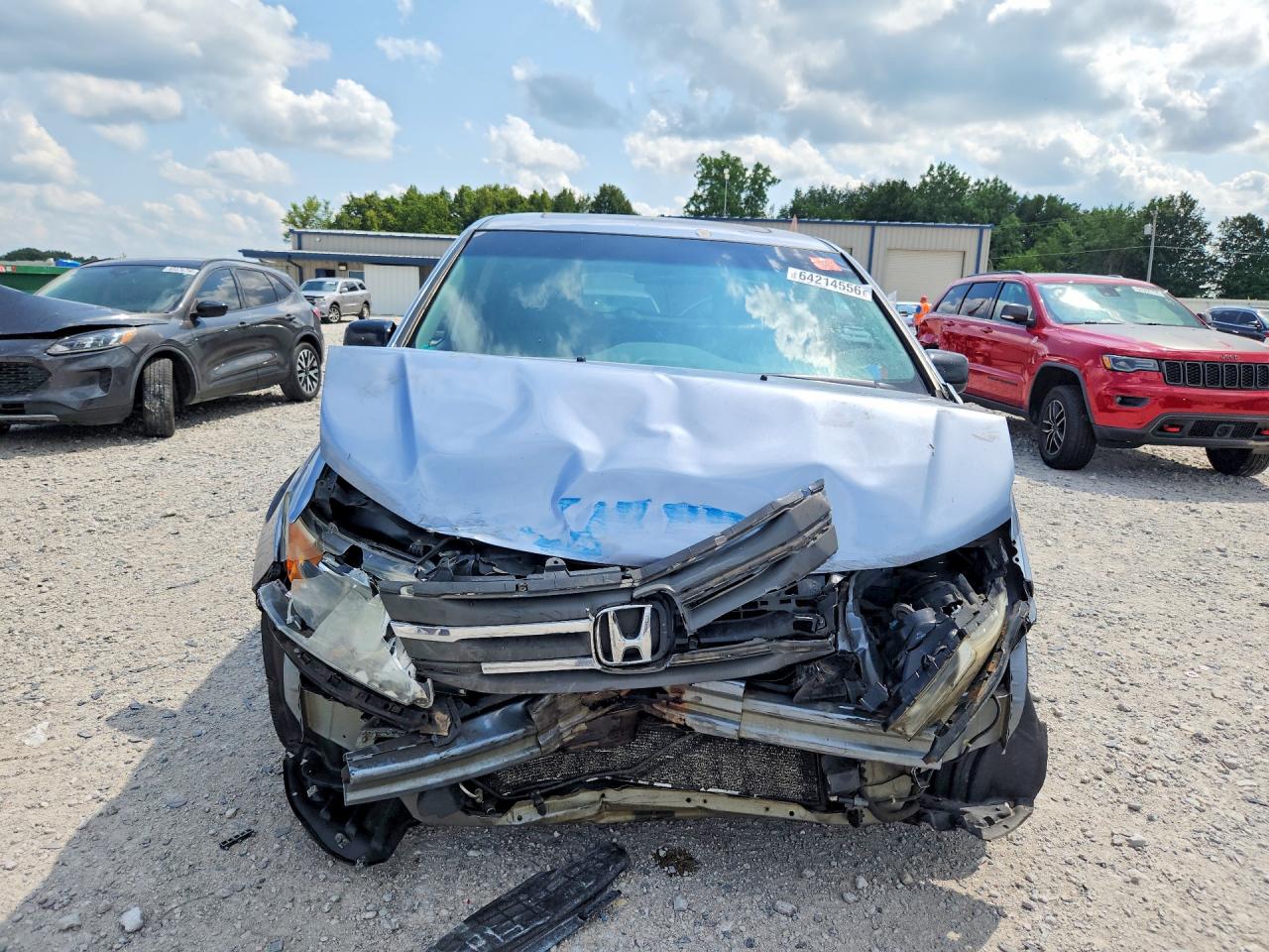 2011 Honda Odyssey Exl Синий vin: 5FNRL5H69BB104012