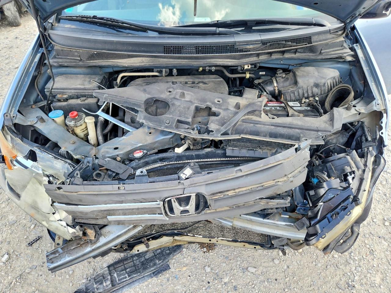 2011 Honda Odyssey Exl Синий vin: 5FNRL5H69BB104012