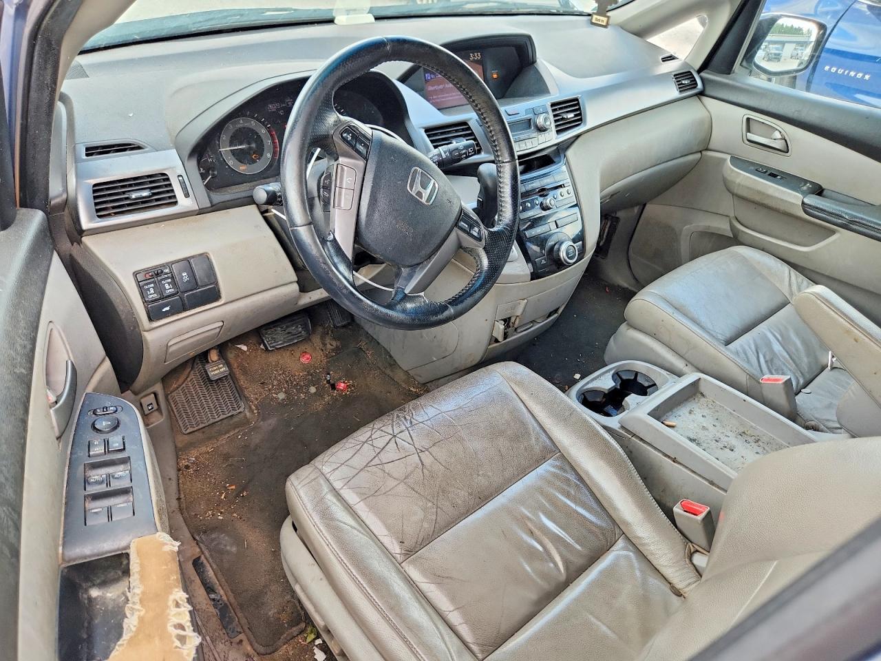 2011 Honda Odyssey Exl Синий vin: 5FNRL5H69BB104012