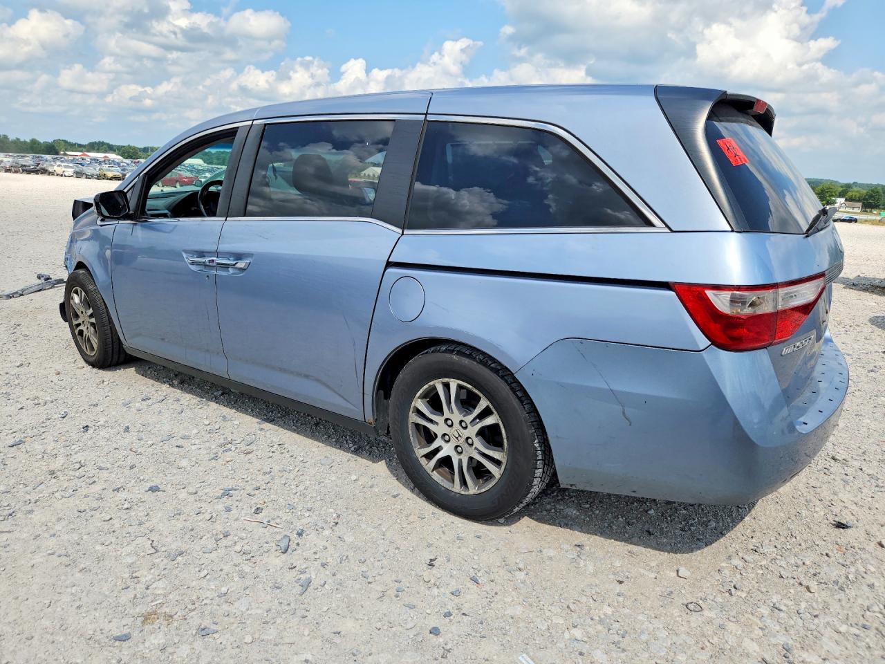 2011 Honda Odyssey Exl Синий vin: 5FNRL5H69BB104012