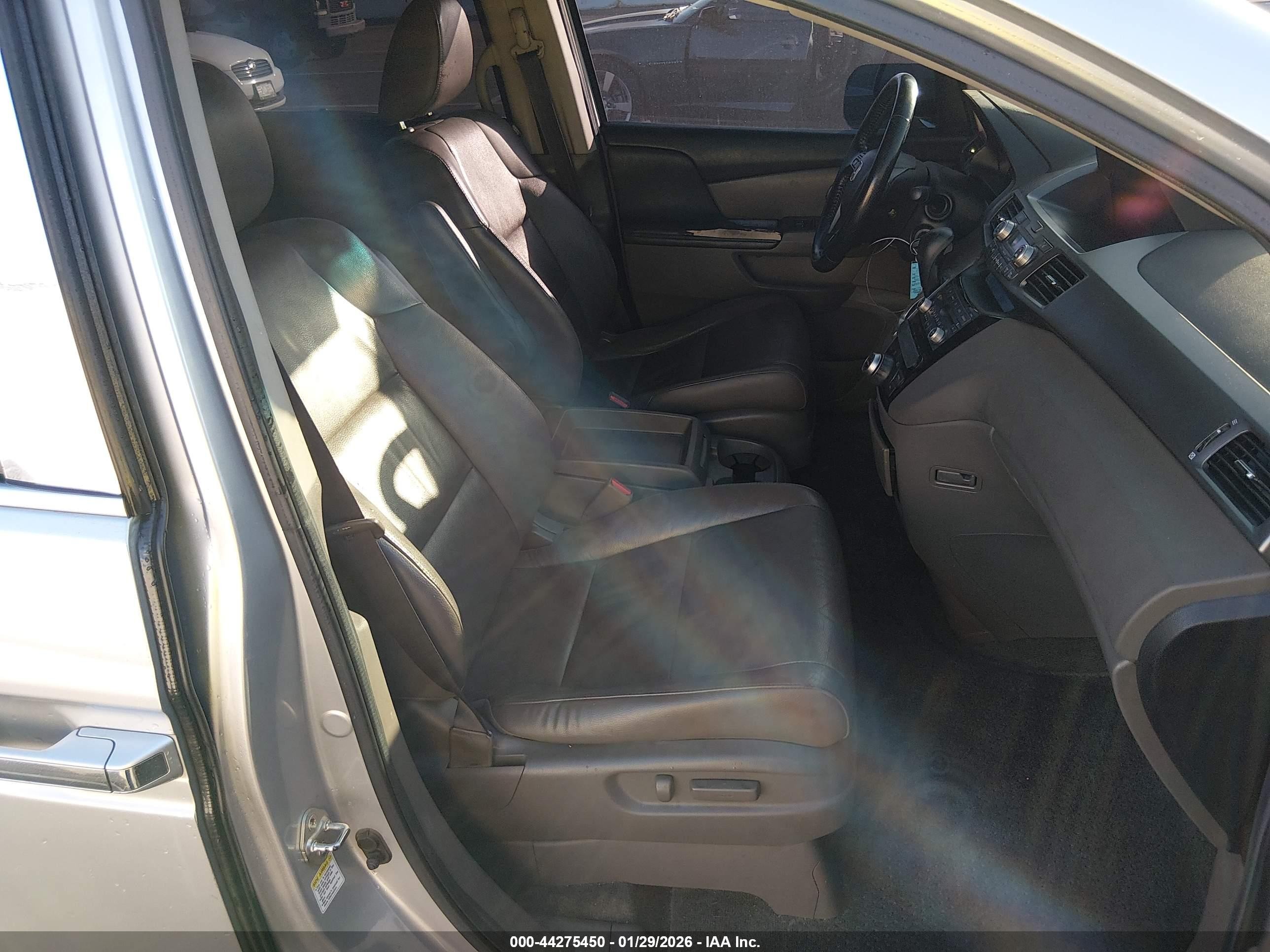 2012 Honda Odyssey Ex-l Silver vin: 5FNRL5H69CB003246